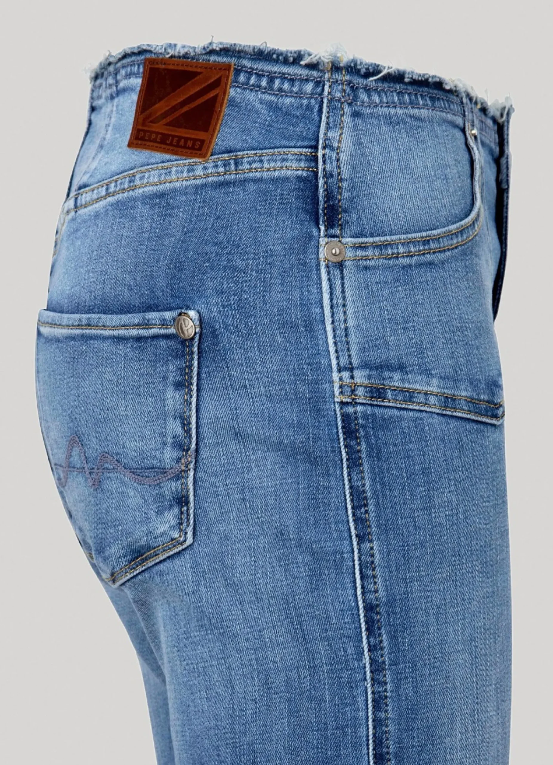 Mulher Pepe Jeans Straight>Jeans Alex Straight Fit Low Waist