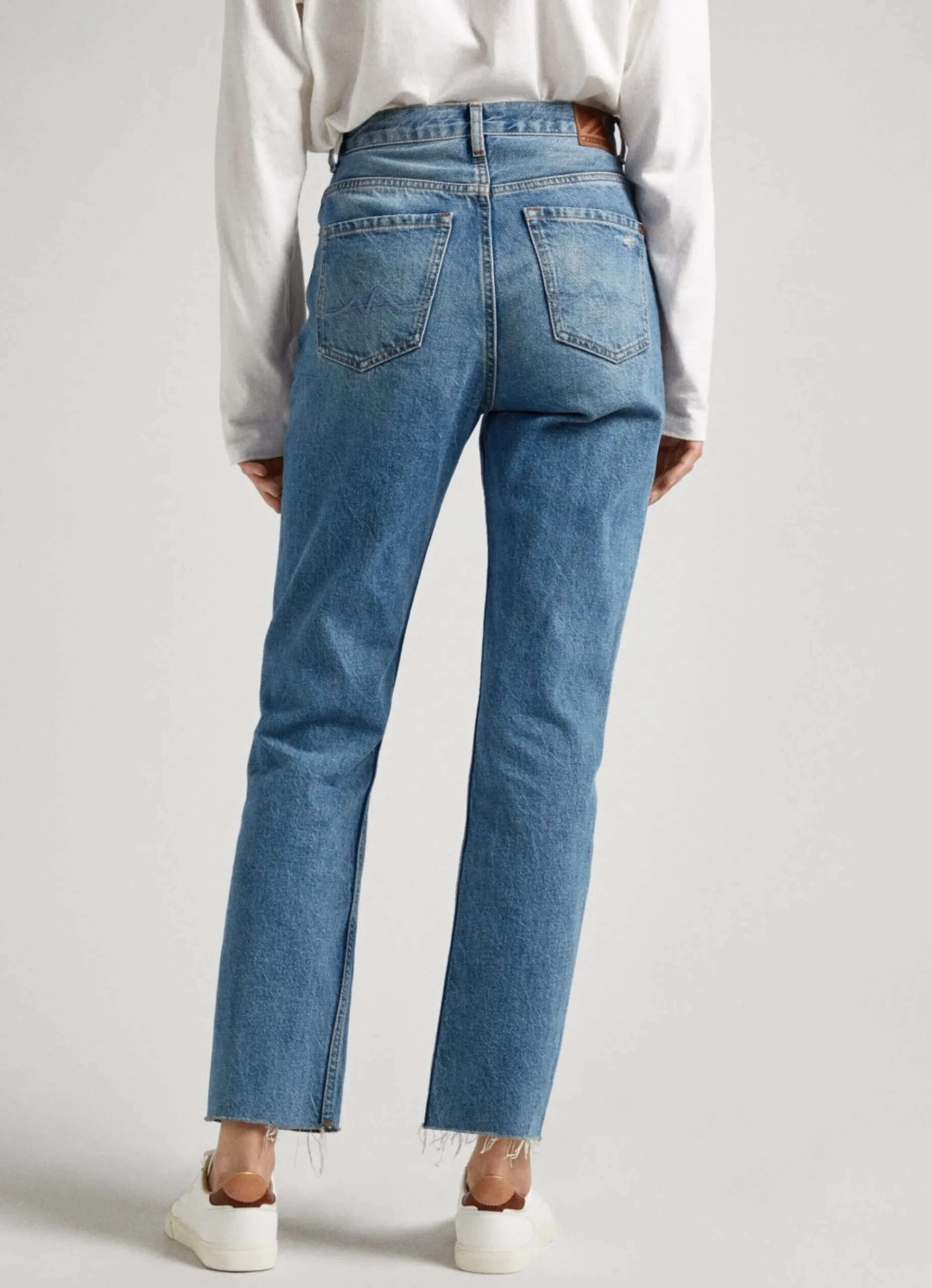 Mulher Pepe Jeans Trends>Jeans Celyn Straight Fit High Waist
