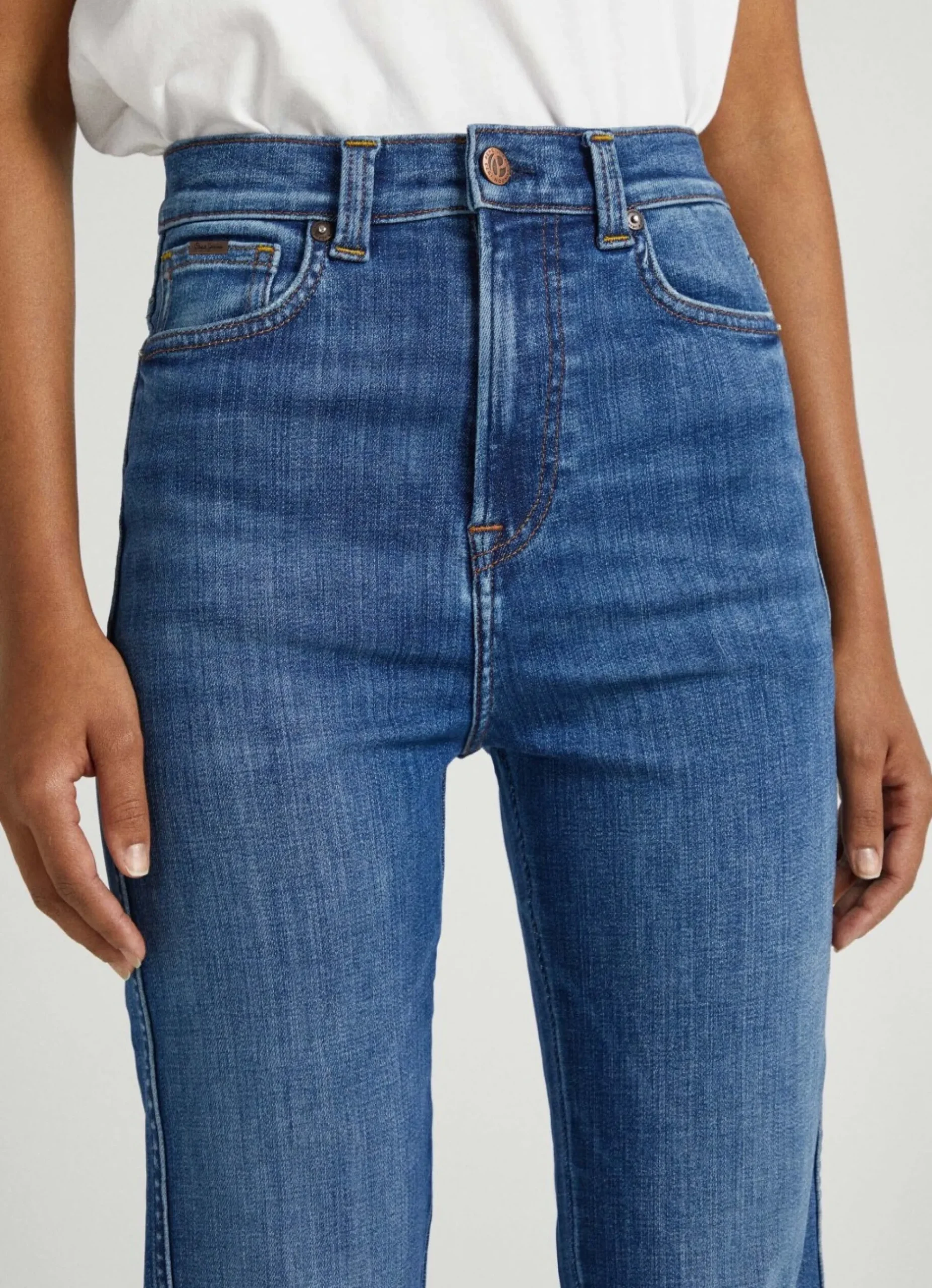 Mulher Pepe Jeans Straight>Jeans Cleo Straight Fit High Rise