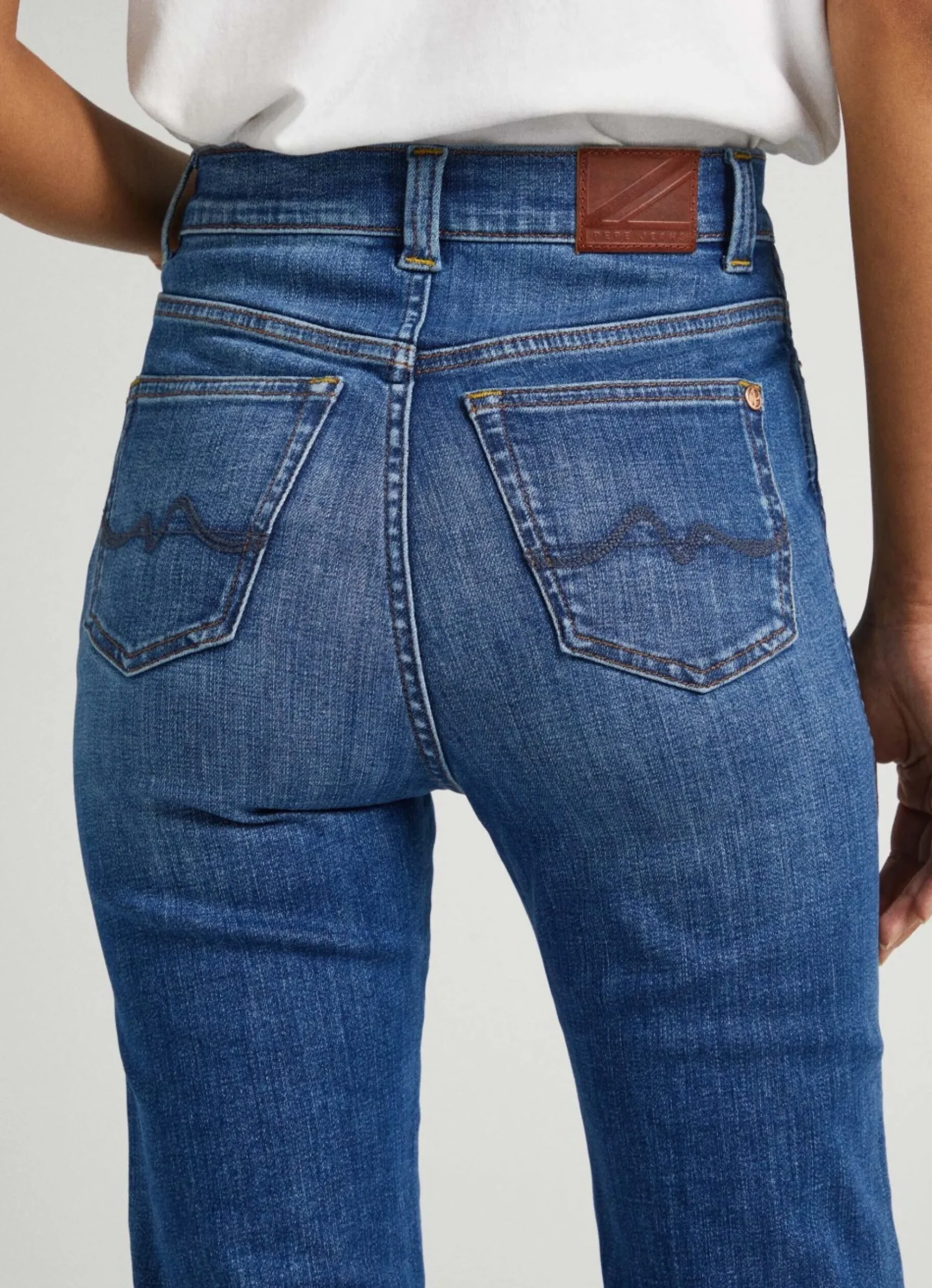Mulher Pepe Jeans Straight>Jeans Cleo Straight Fit High Rise