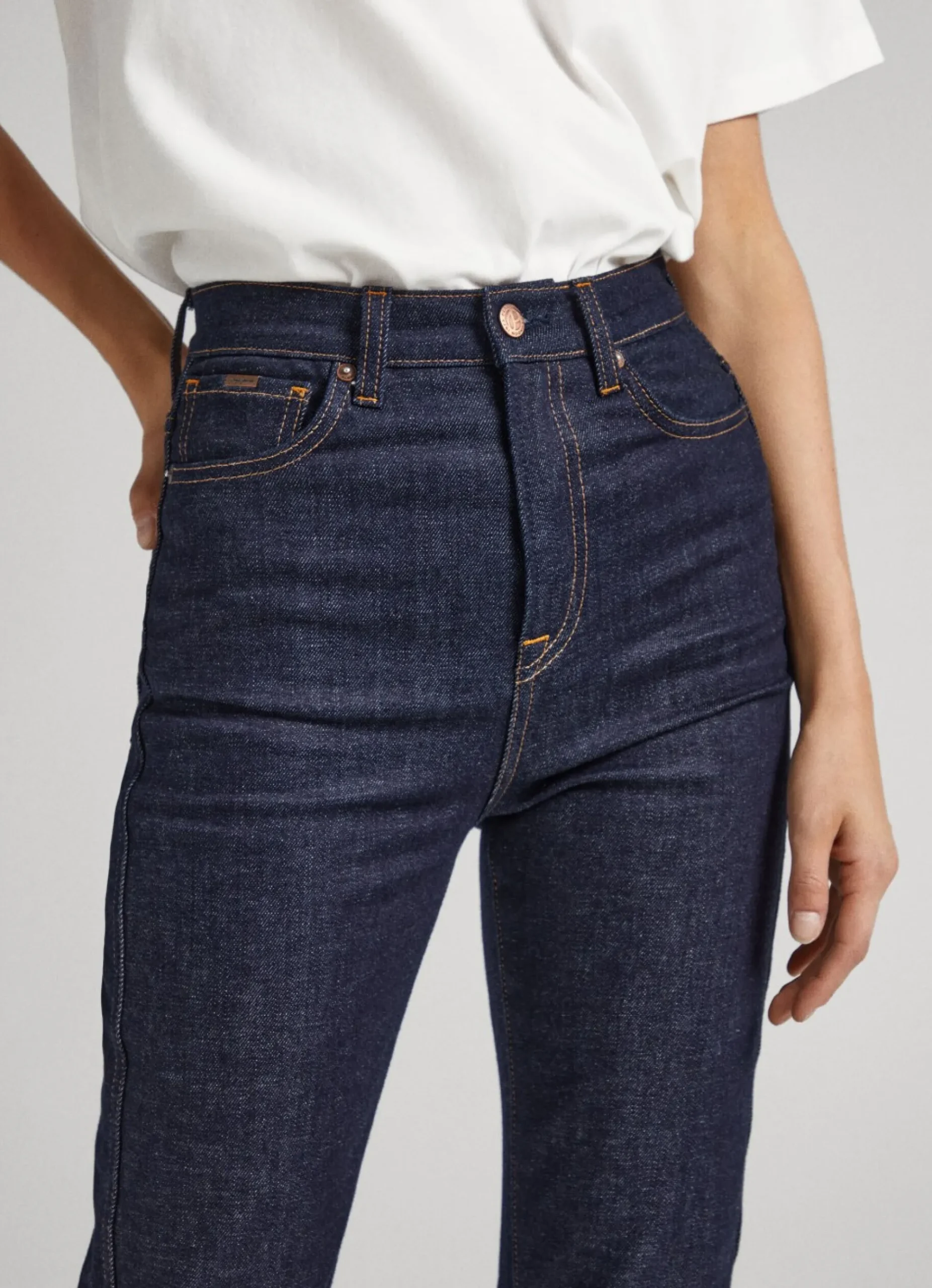 Mulher Pepe Jeans Straight>Jeans Cleo Straight Fit High Waist