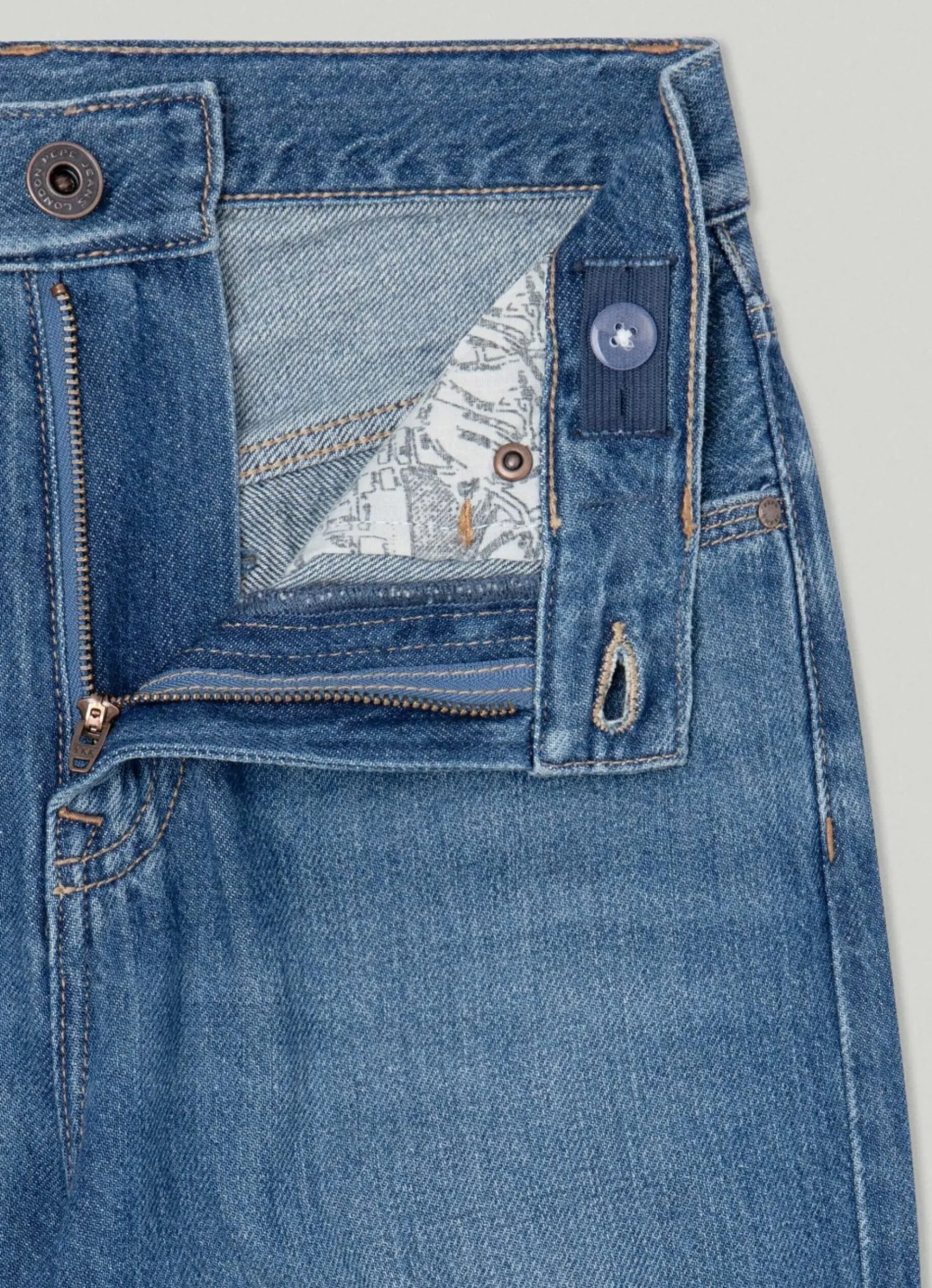 Rapaz Pepe Jeans Jeans>Jeans Dan Loose Fit Mid-Rise