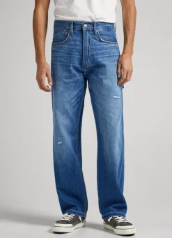 Homem Pepe Jeans Trends>Jeans Dan Vintage Loose Fit Drop Rise