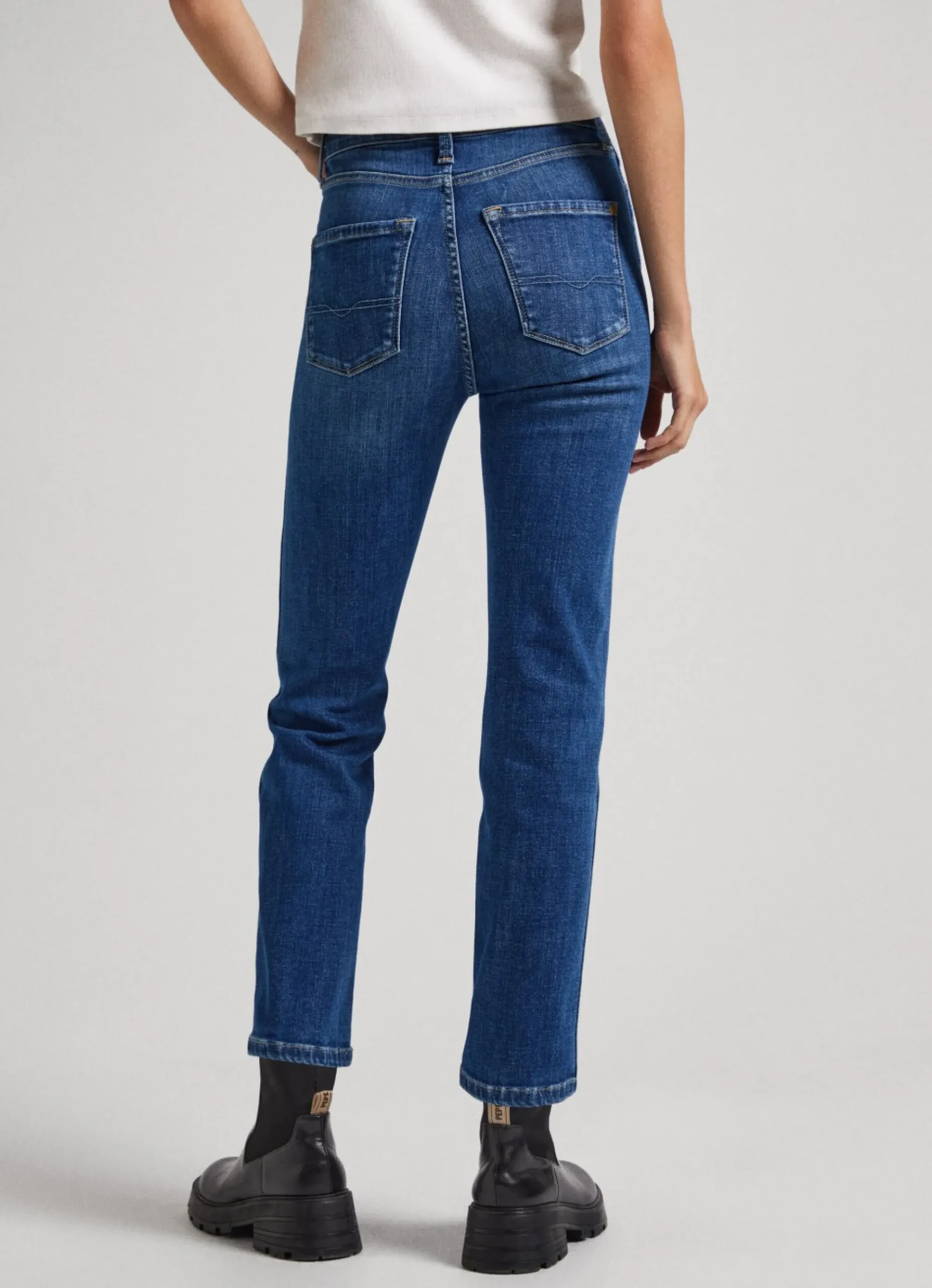 Mulher Pepe Jeans Trends>Jeans Dion 7/8 Slim Fit High-Rise