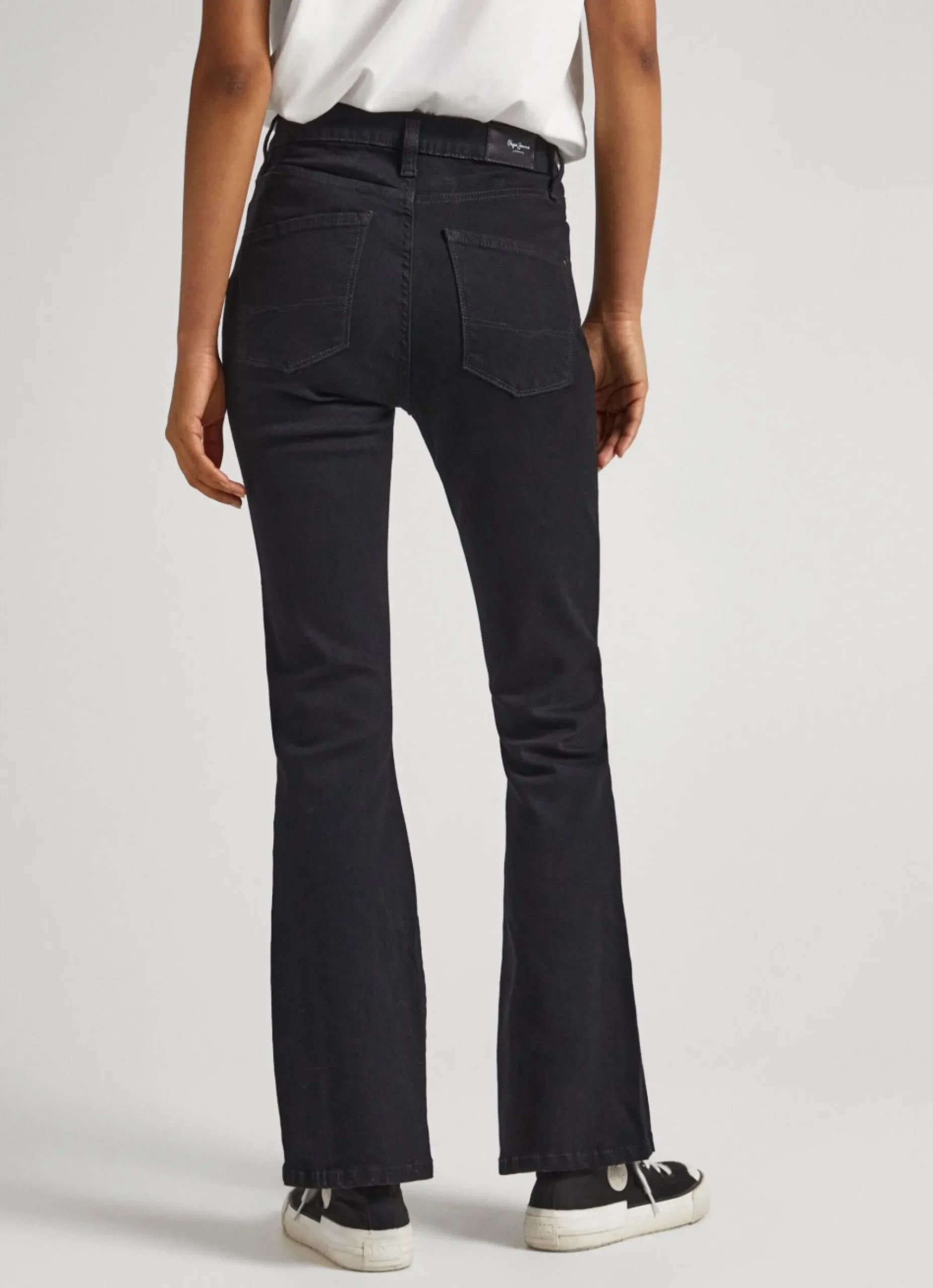 Mulher Pepe Jeans Flare E Boot Cut>Jeans Dion Flare Fit High-Rise Waist