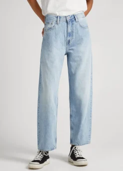 Mulher Pepe Jeans Straight>Jeans Dover Relaxed Fit High-Rise