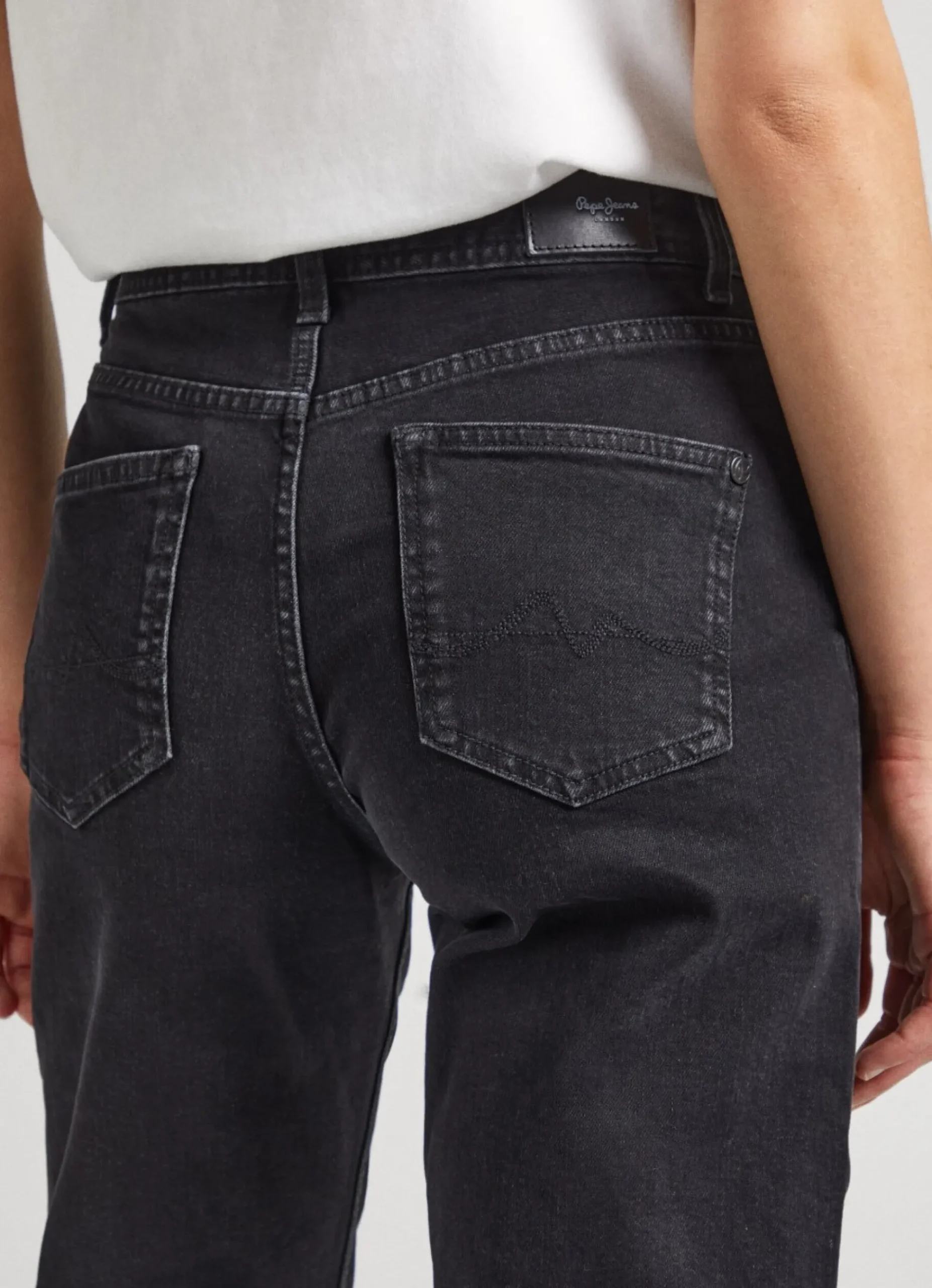 Mulher Pepe Jeans Straight>Jeans Dover Relaxed Fit High-Rise