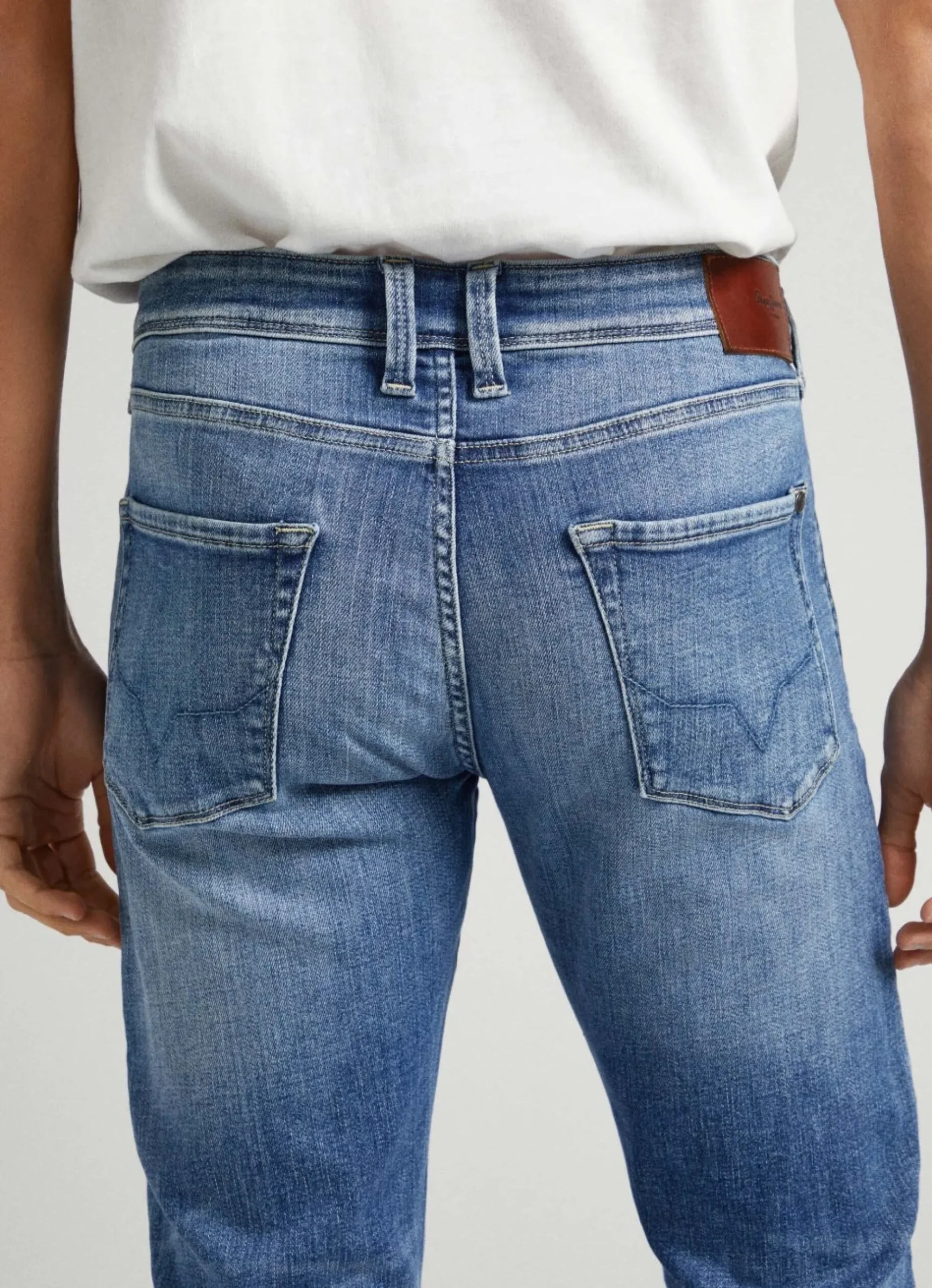 Homem Pepe Jeans Skinny>Jeans Finsbury Skinny Fit Low Rise