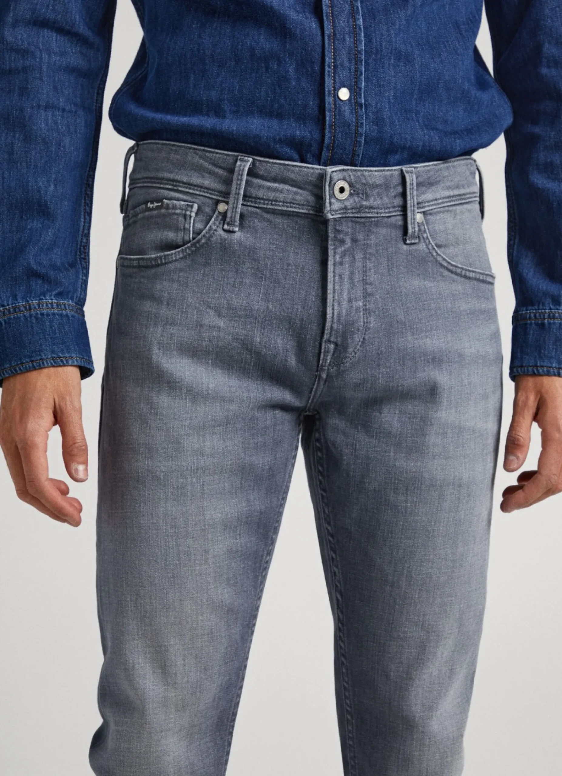 Homem Pepe Jeans Skinny>Jeans Finsbury Skinny Fit Low Rise