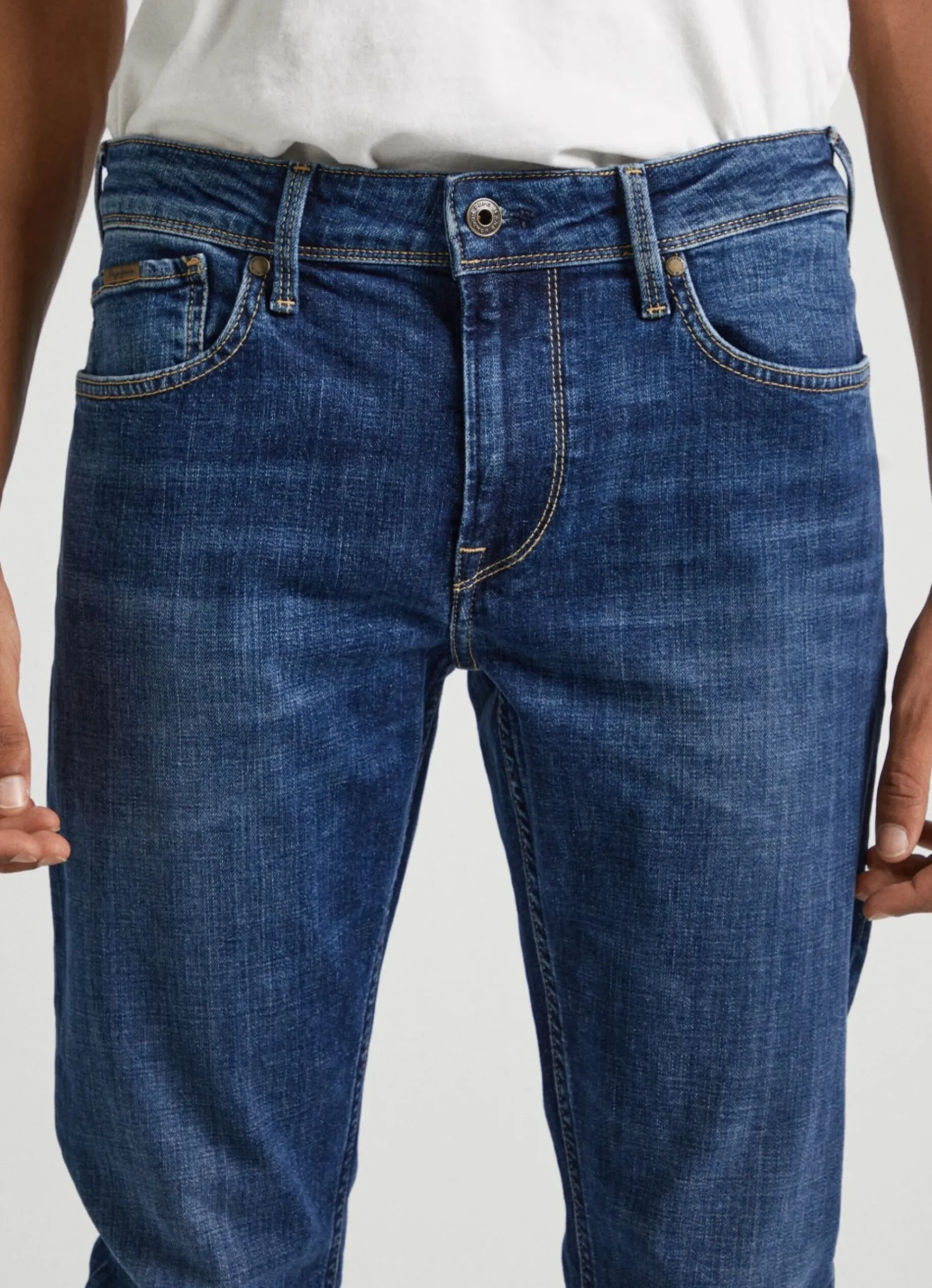 Homem Pepe Jeans Skinny>Jeans Finsbury Skinny Fit Low Rise