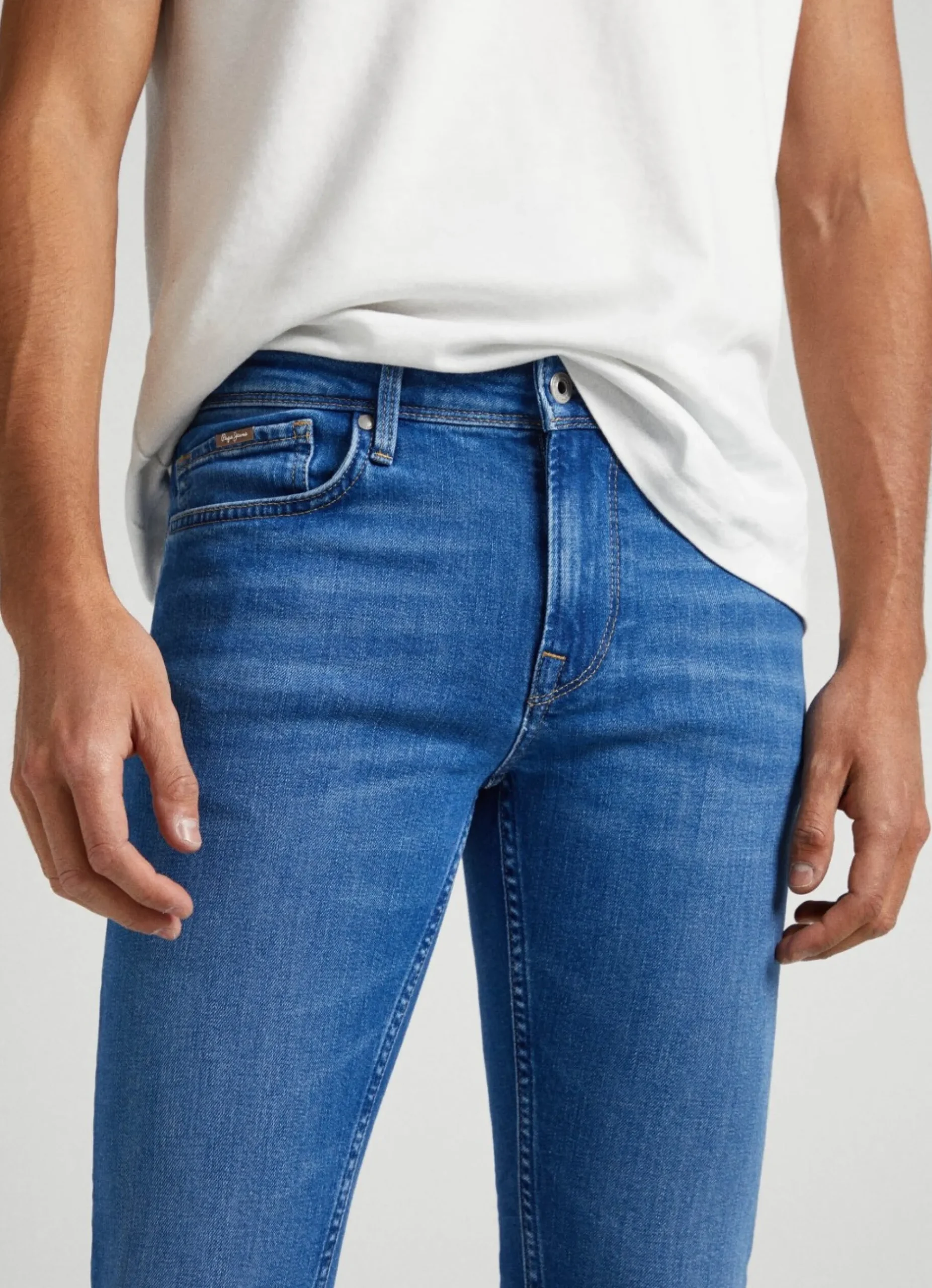 Homem Pepe Jeans Skinny>Jeans Finsbury Skinny Fit Low-Rise