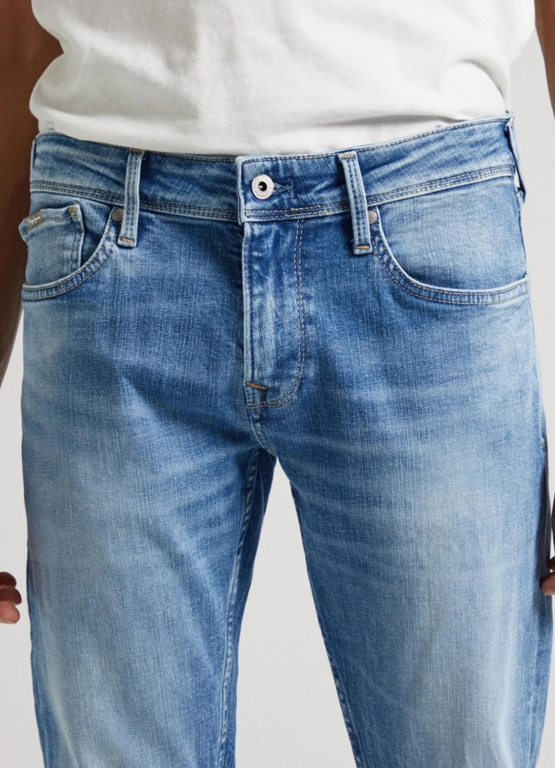 Homem Pepe Jeans Skinny>Jeans Finsbury Skinny Fit Low Rise