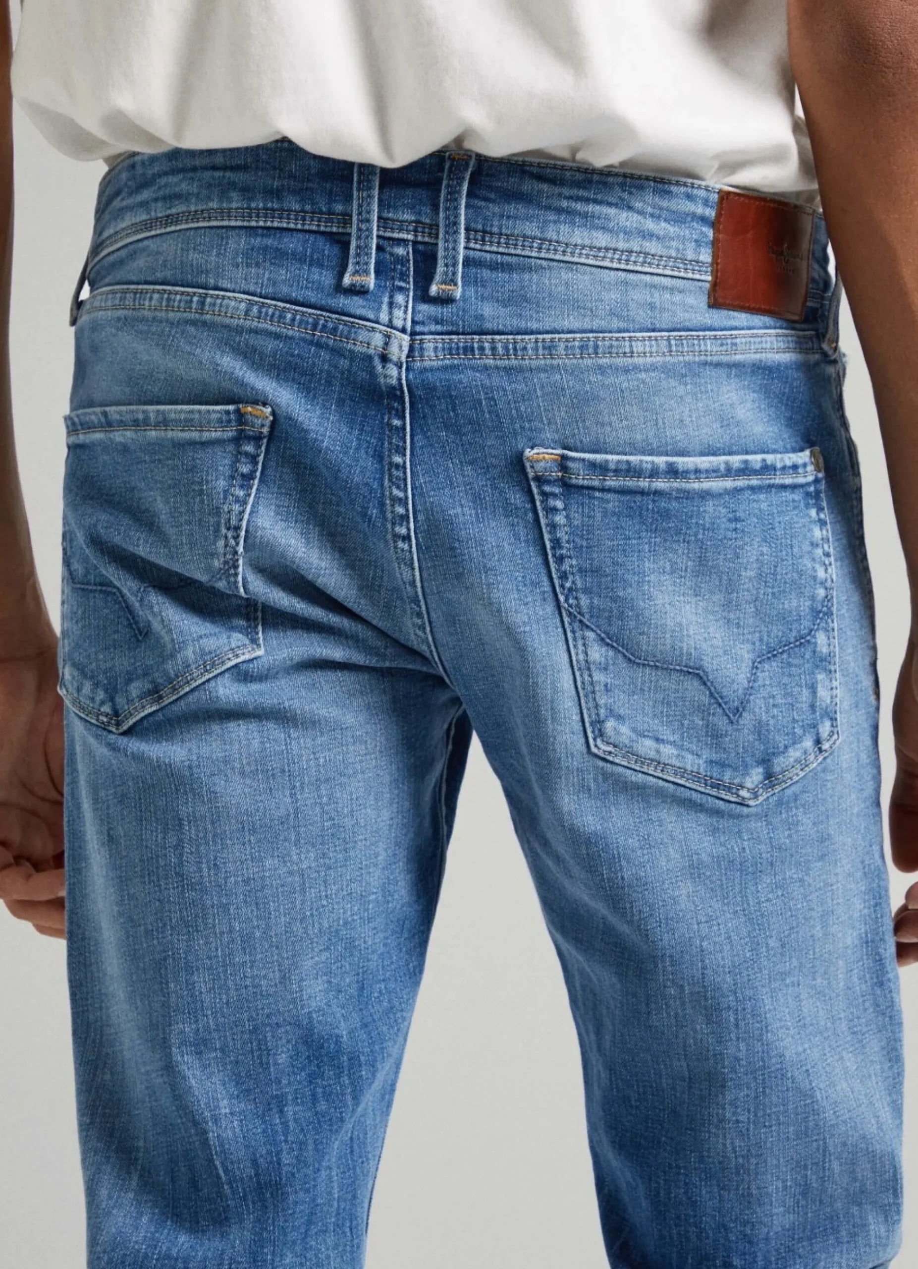 Homem Pepe Jeans Skinny>Jeans Finsbury Skinny Fit Low Rise
