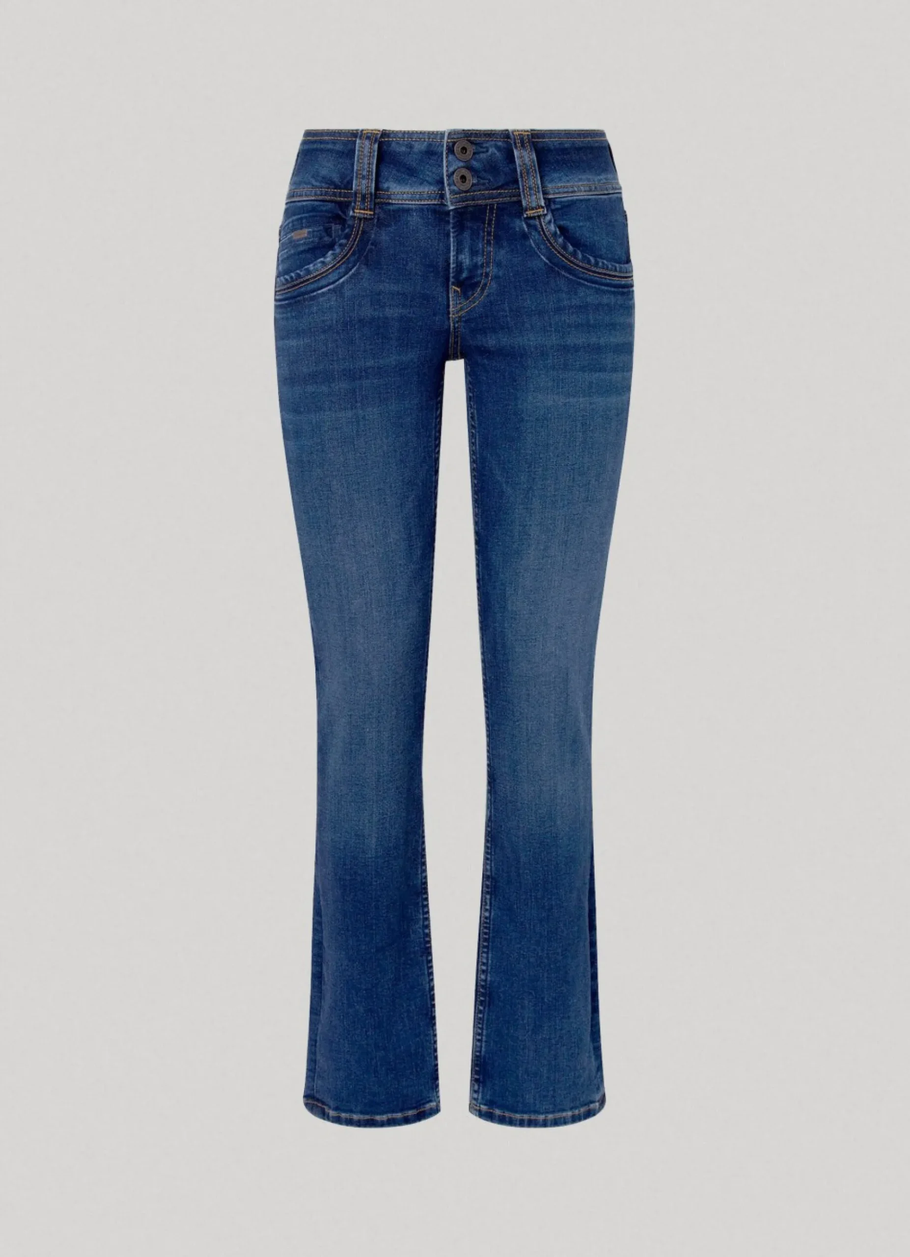 Mulher Pepe Jeans Straight>Jeans Gen Regular Fit Mid Rise