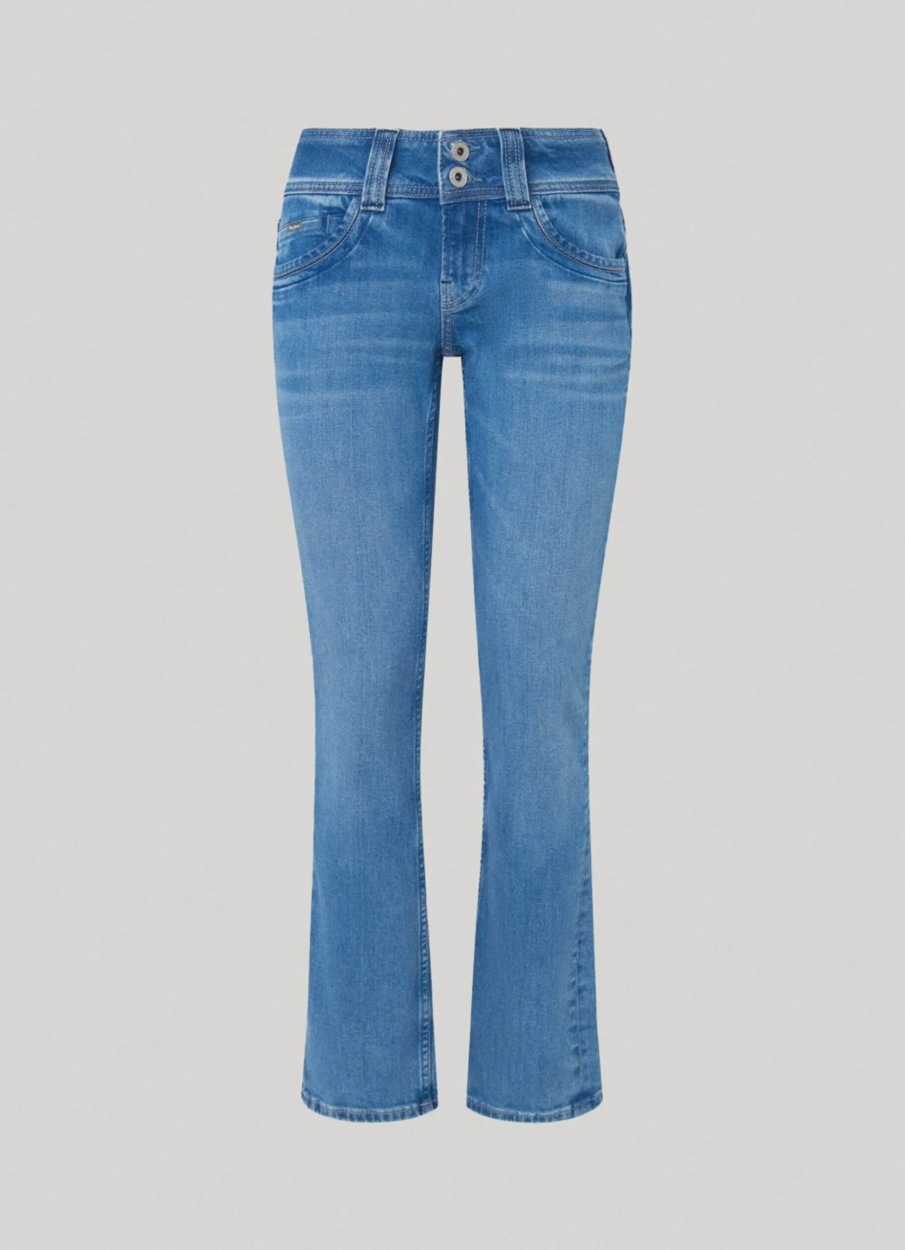 Mulher Pepe Jeans Straight>Jeans Gen Regular Fit Mid Rise