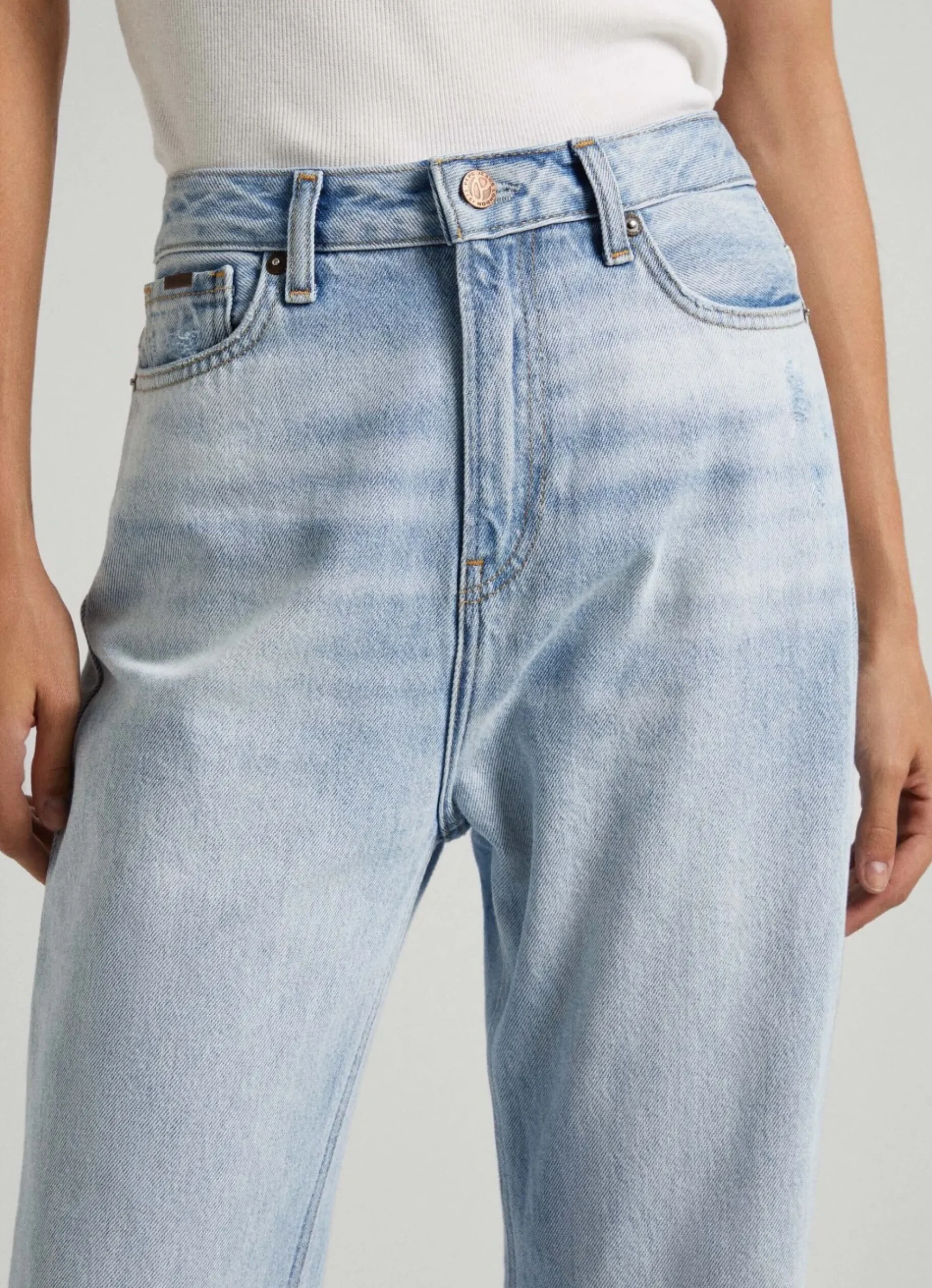 Mulher Pepe Jeans Flare E Boot Cut>Jeans Harper Fit Flare High Rise