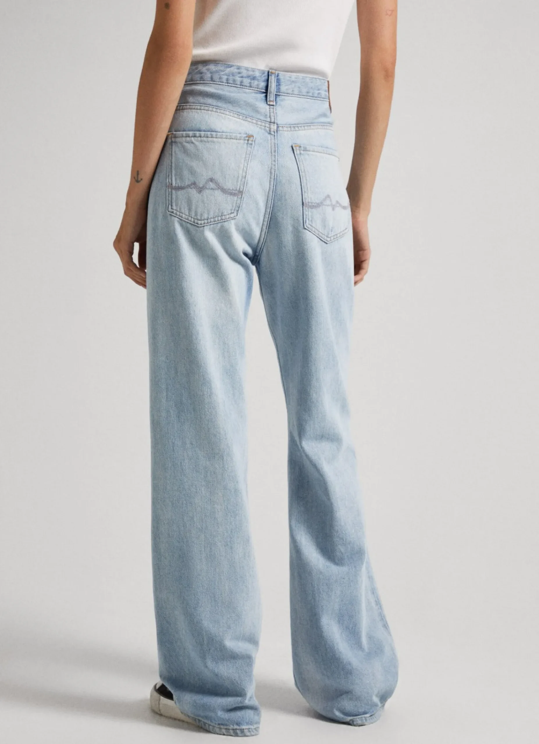Mulher Pepe Jeans Flare E Boot Cut>Jeans Harper Fit Flare High Rise