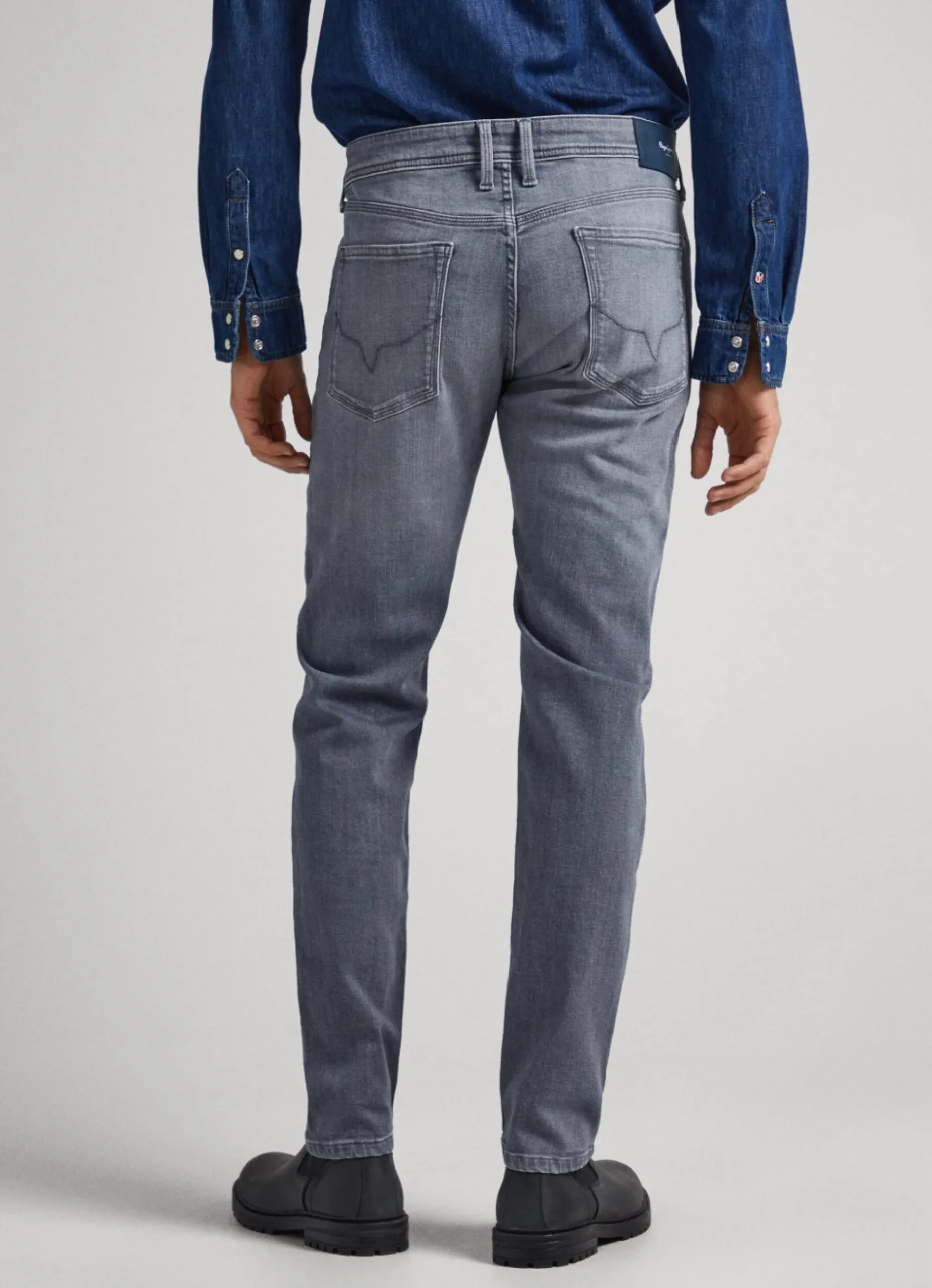 Homem Pepe Jeans Slim>Jeans Hatch Regular Slim Fit Mid Rise