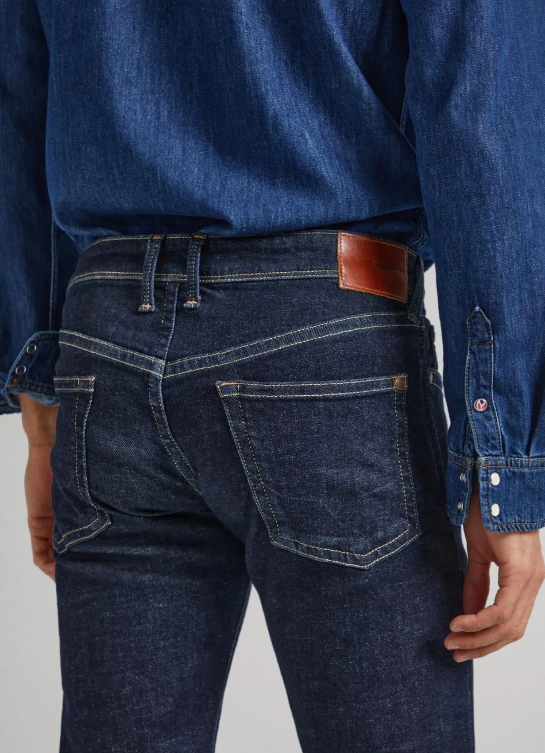 Homem Pepe Jeans Slim>Jeans Hatch Slim Fit Low-Rise