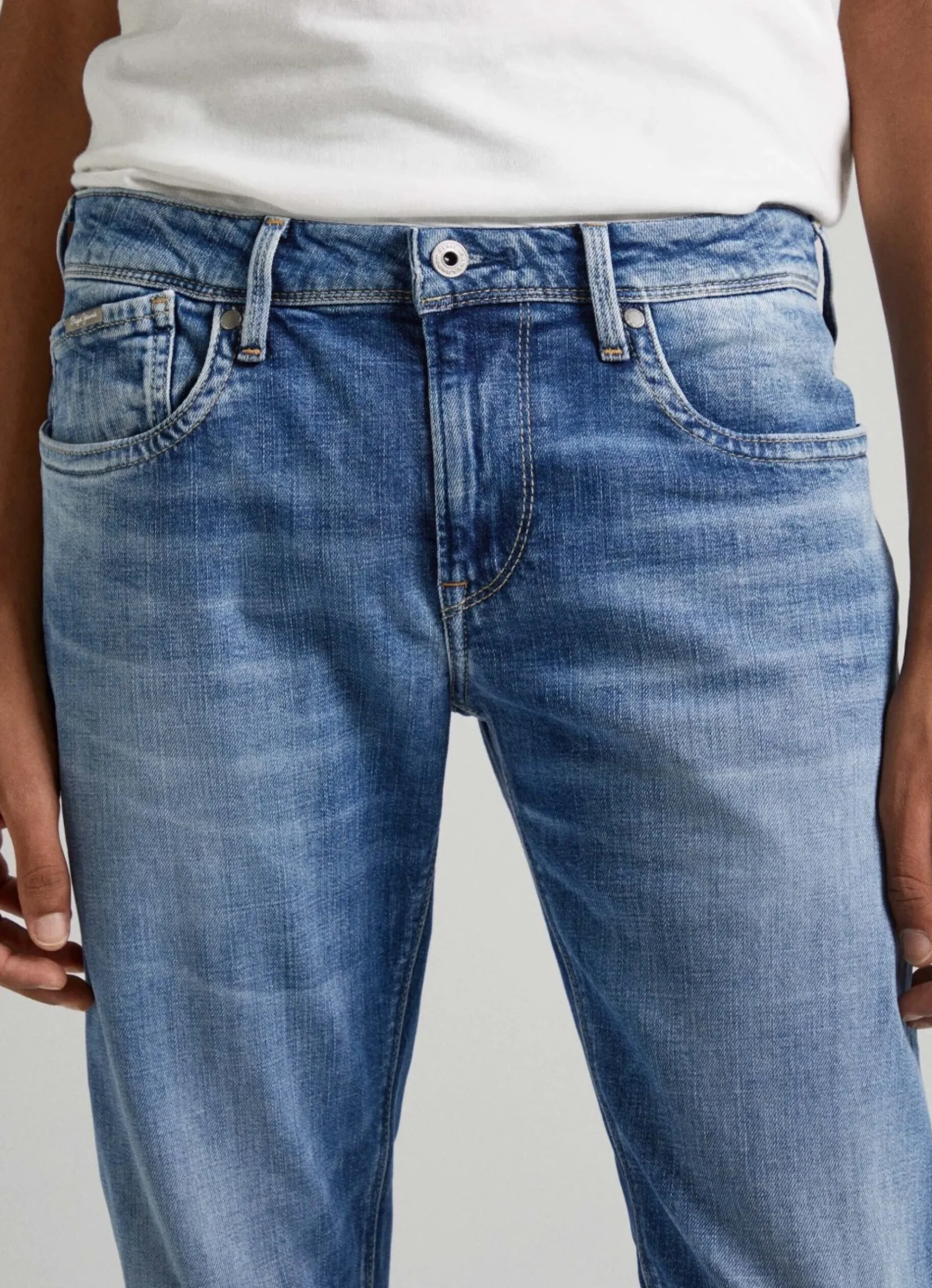 Homem Pepe Jeans Slim>Jeans Hatch Slim Fit Low-Rise