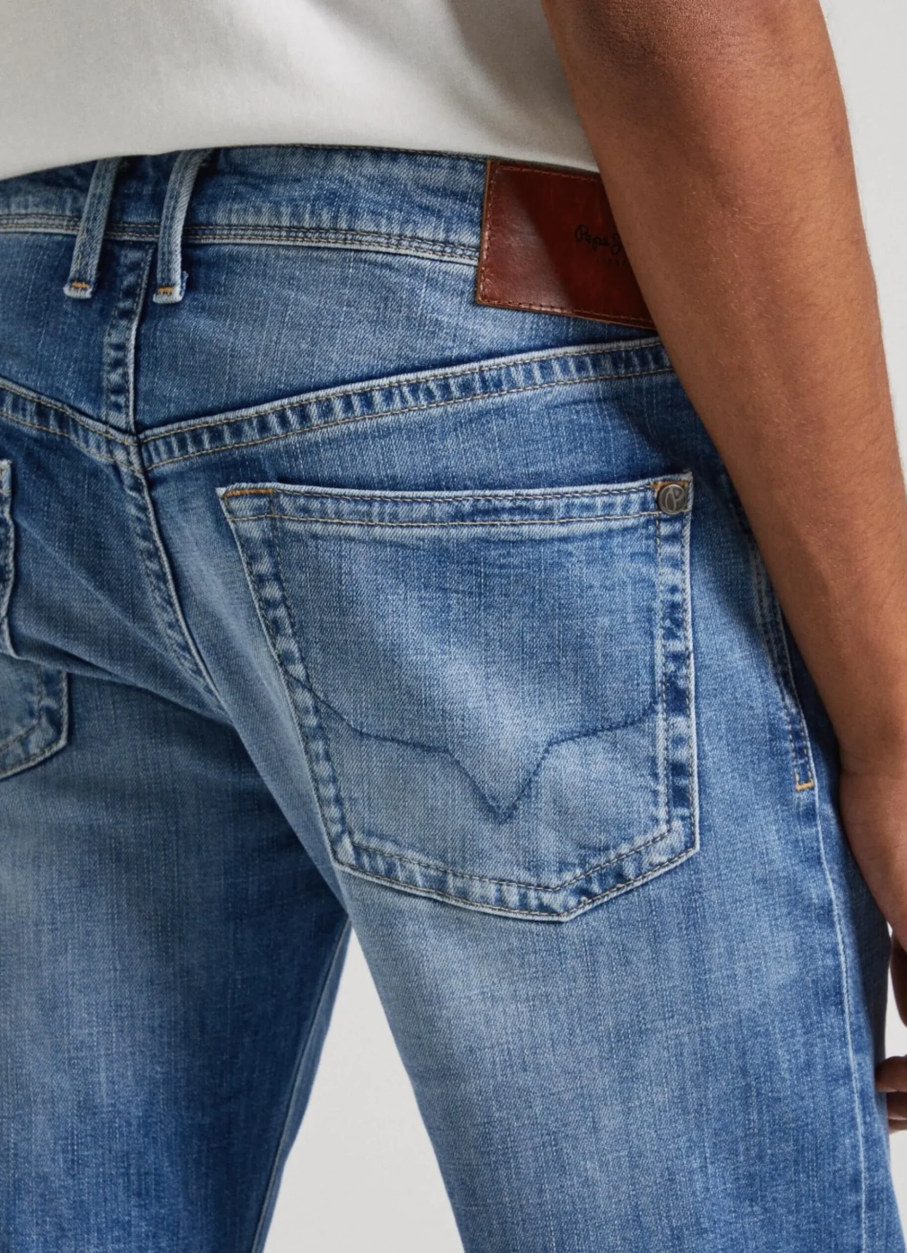 Homem Pepe Jeans Slim>Jeans Hatch Slim Fit Low-Rise