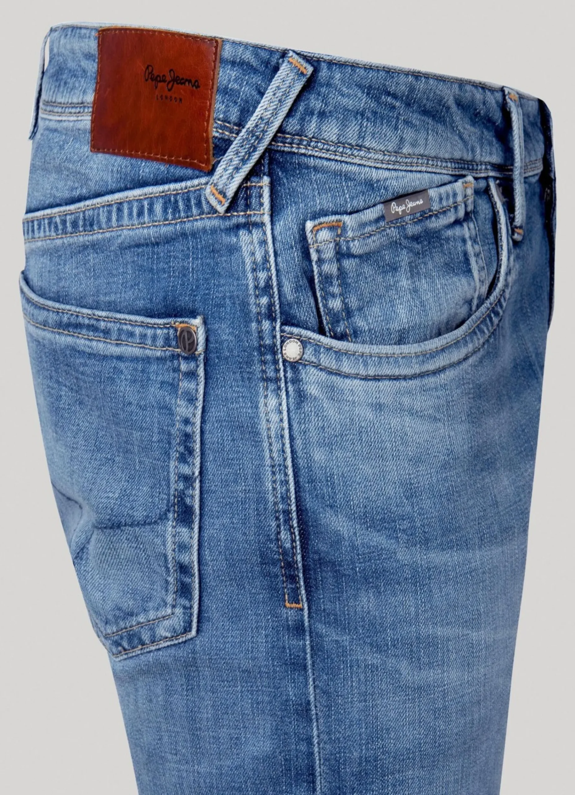 Homem Pepe Jeans Slim>Jeans Hatch Slim Fit Low-Rise