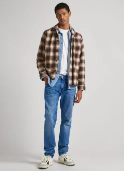 Homem Pepe Jeans Slim>Jeans Hatch Slim Fit Mid-Rise