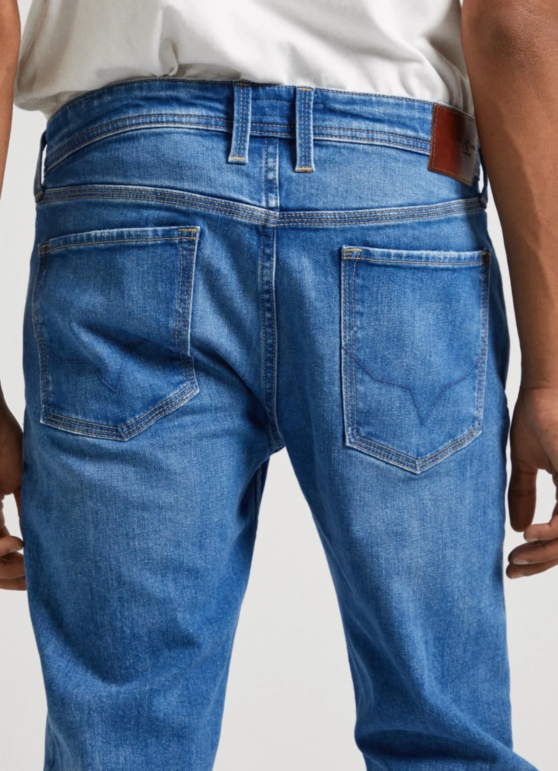 Homem Pepe Jeans Slim>Jeans Hatch Slim Fit Mid-Rise