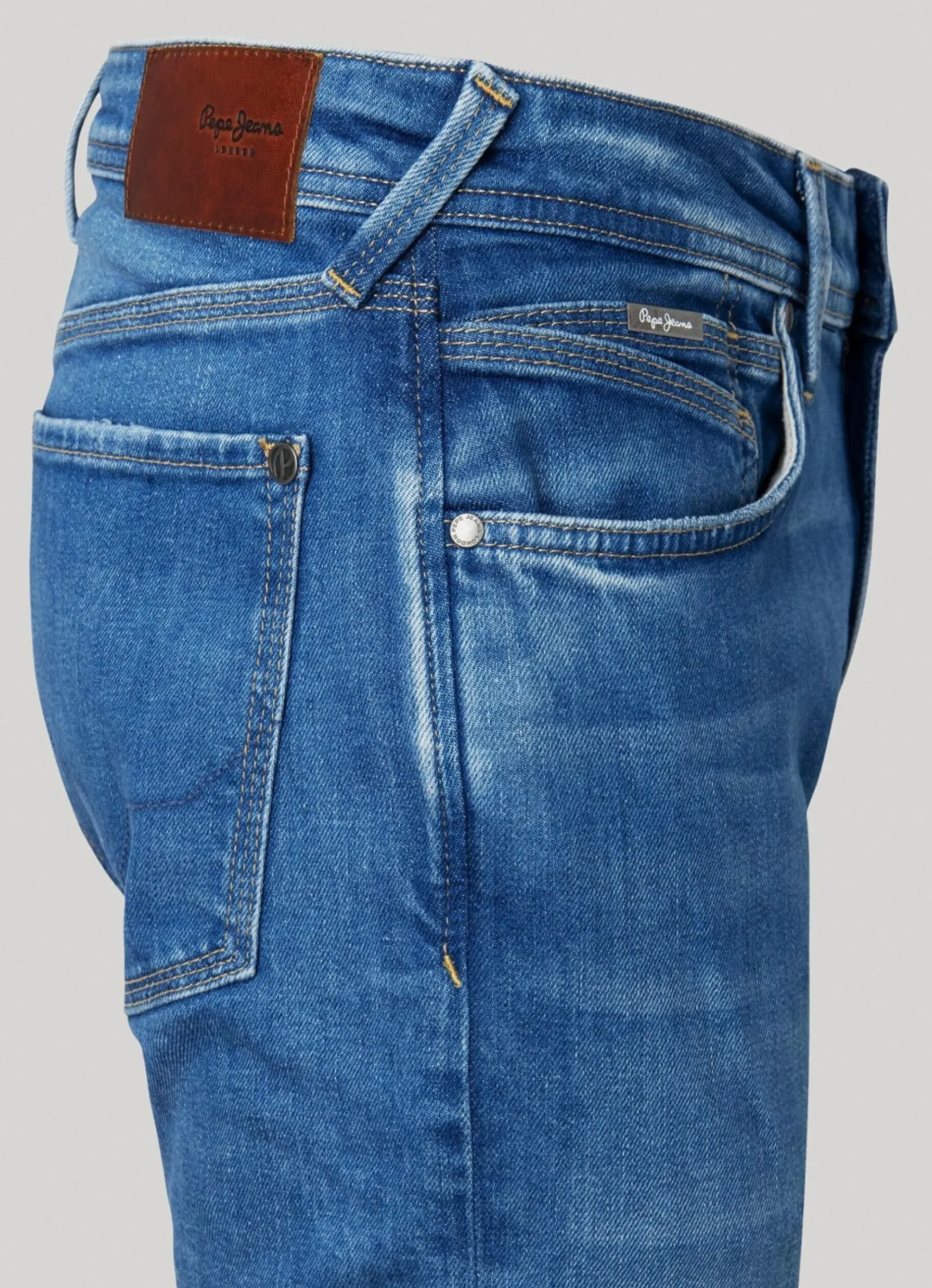 Homem Pepe Jeans Slim>Jeans Hatch Slim Fit Mid-Rise