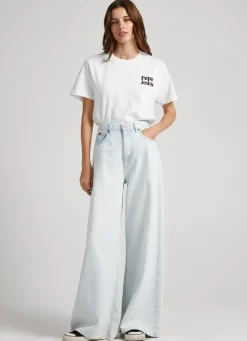 Mulher Pepe Jeans Trends>Jeans Jaimy Wide Fit High Rise