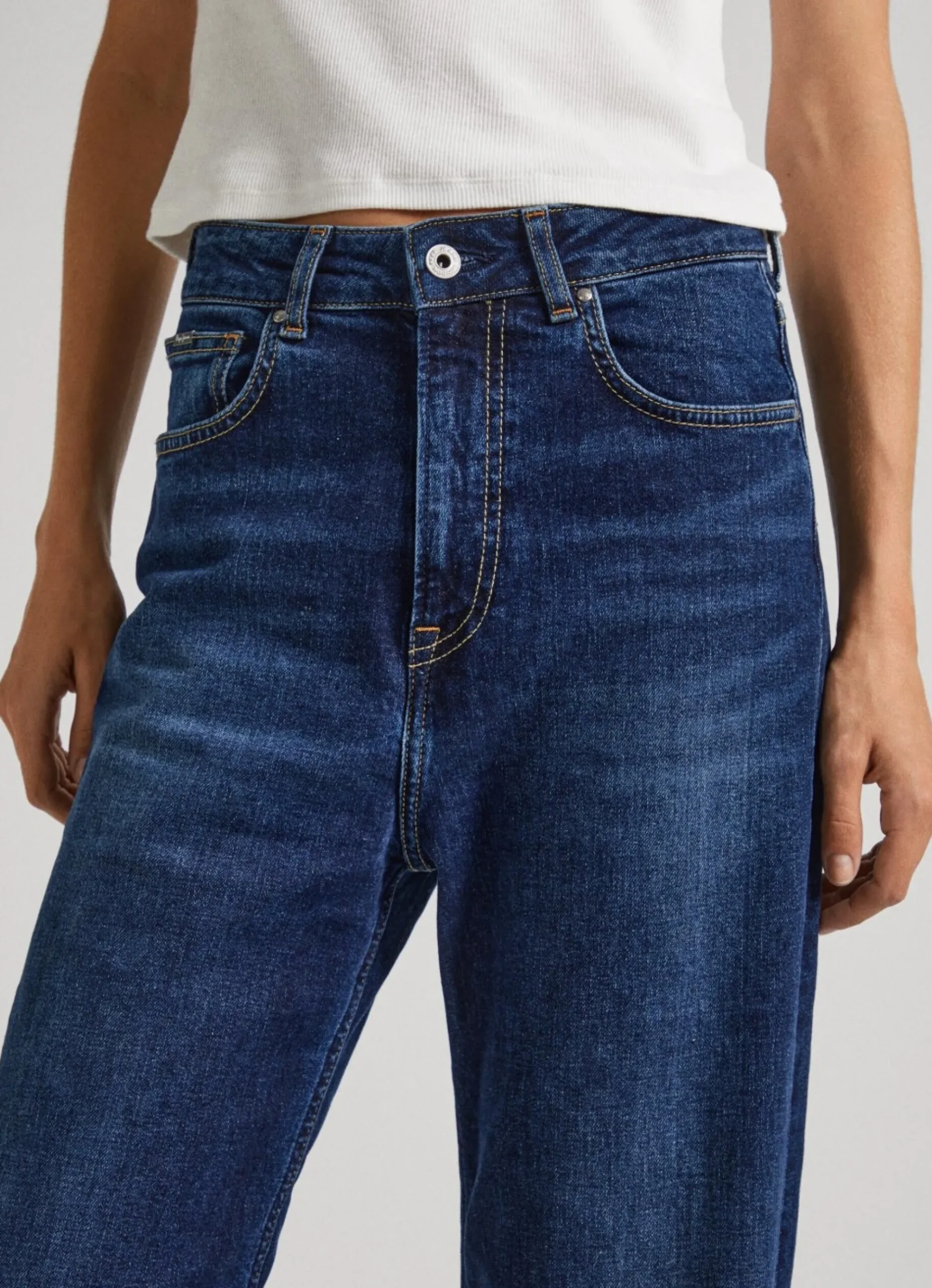 Mulher Pepe Jeans Trends>Jeans Lexa Sky High Waist Wide Leg