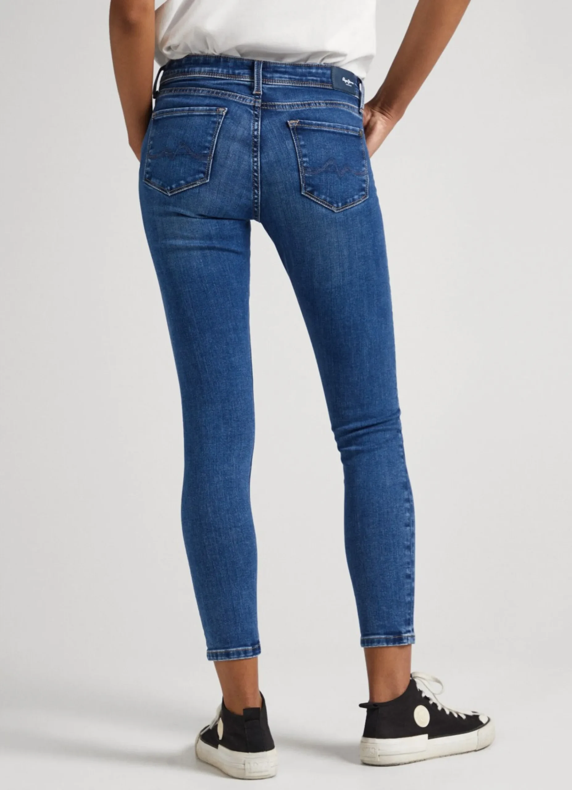 Mulher Pepe Jeans Skinny>Jeans Lola Skinny Fit Mid Rise