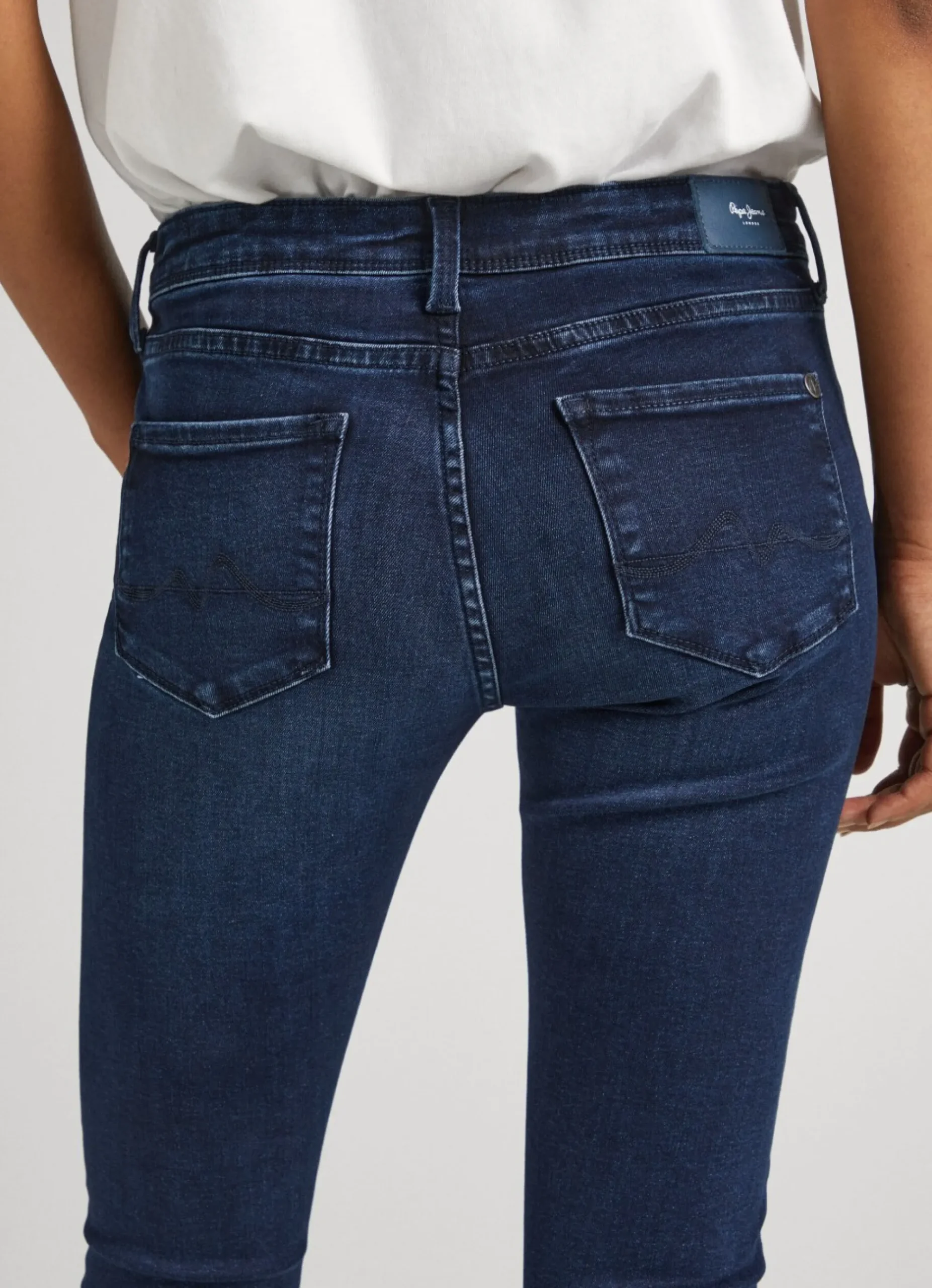Mulher Pepe Jeans Skinny>Jeans Lola Skinny Fit Mid Rise
