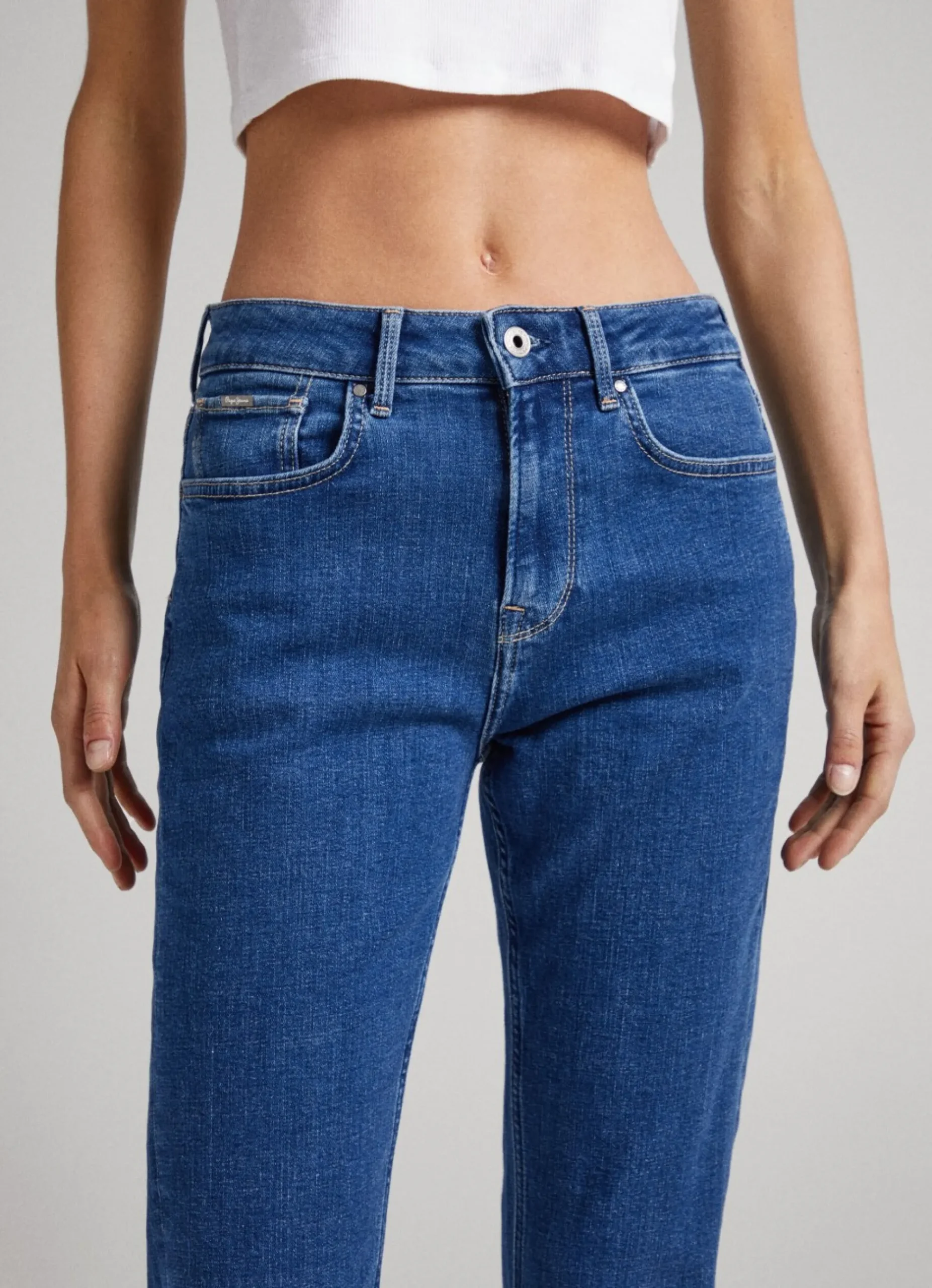 Mulher Pepe Jeans Straight>Jeans Mary Regular Fit High Rise