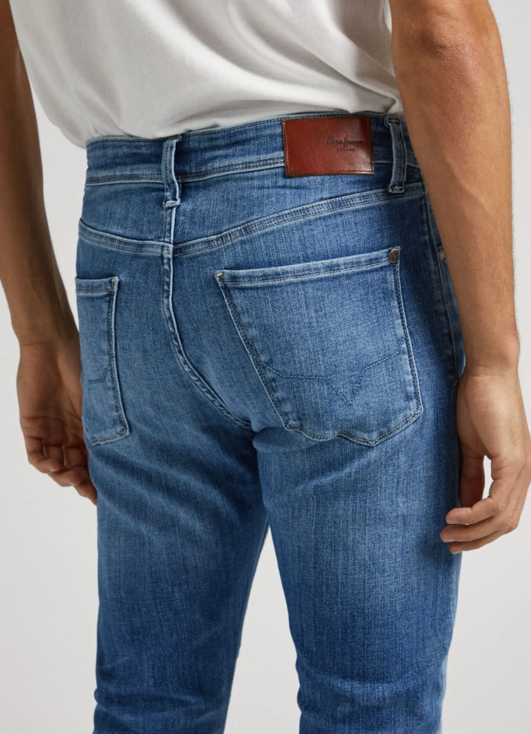 Homem Pepe Jeans Skinny>Jeans Mason Skinny Fit Mid-Rise