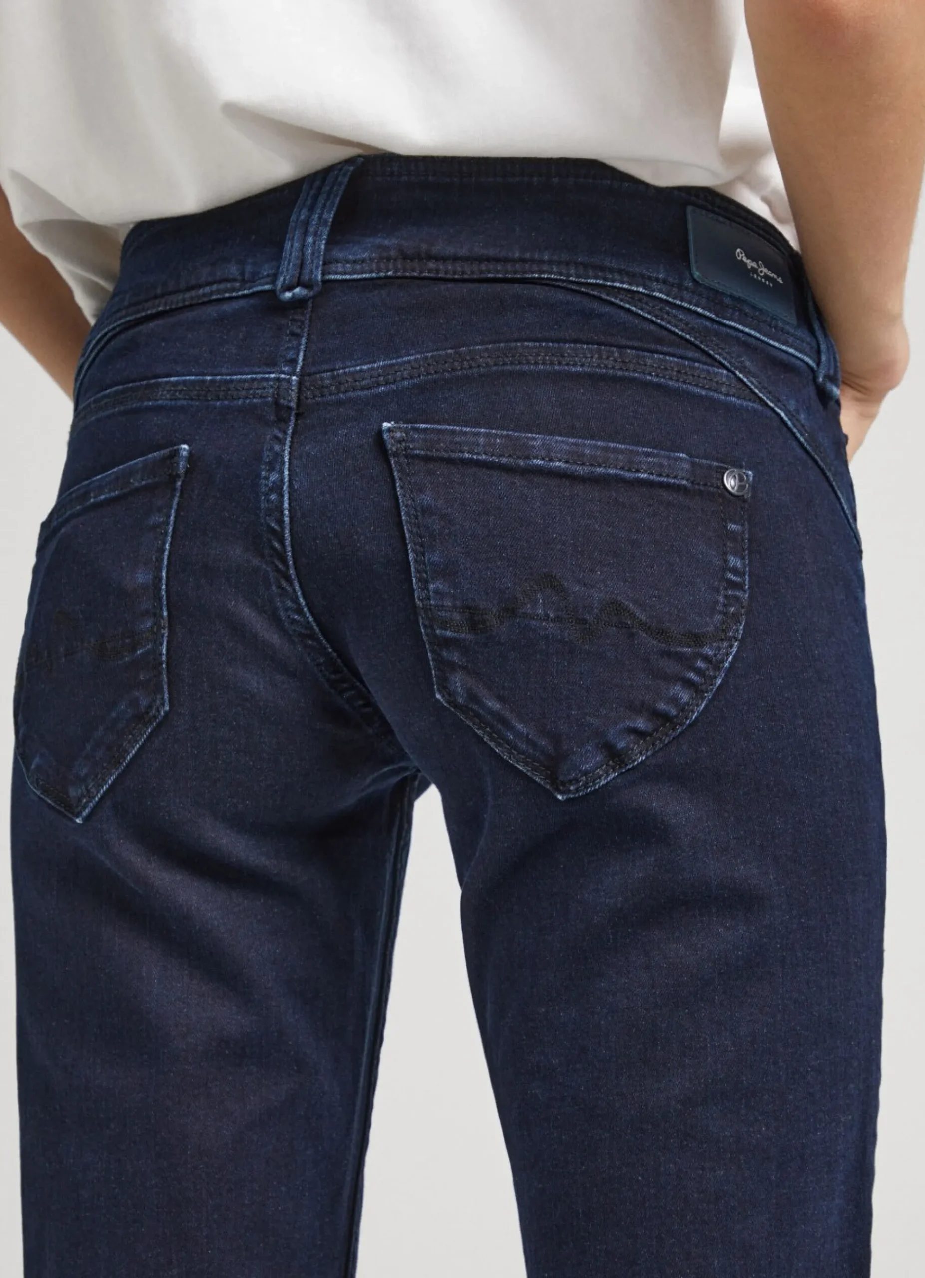Mulher Pepe Jeans Straight>Jeans New Gen Regular Fit Mid Rise