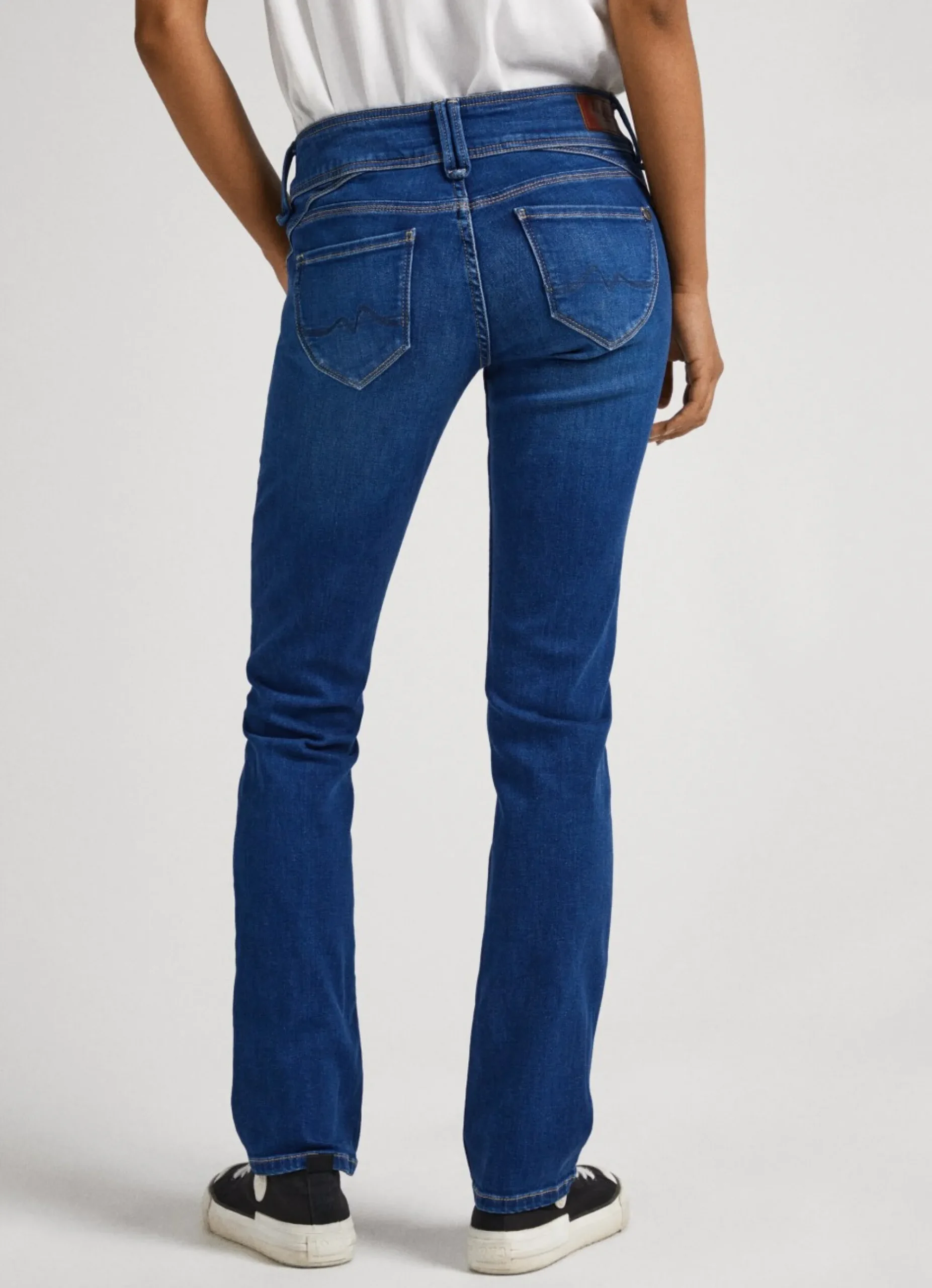 Mulher Pepe Jeans Straight>Jeans New Gen Regular Fit Mid Rise