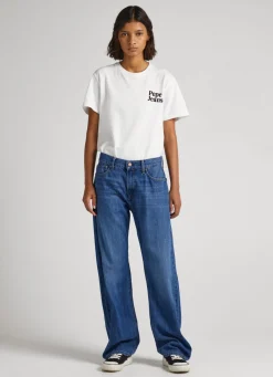 Mulher Pepe Jeans Straight>Jeans Nicky Fit Boyfriend Low Waist