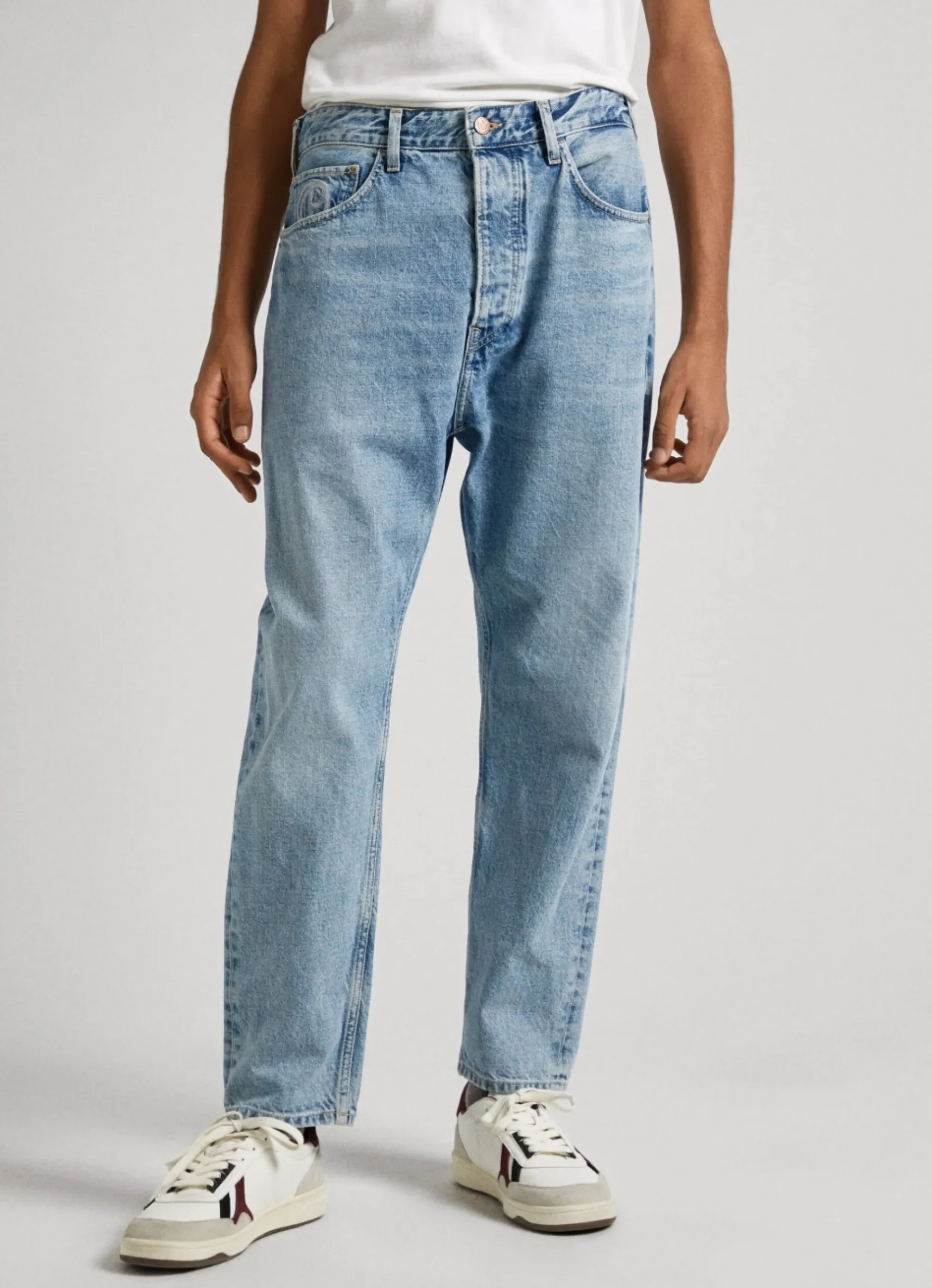 Homem Pepe Jeans Trends>Jeans Nils Loose Fit Drop