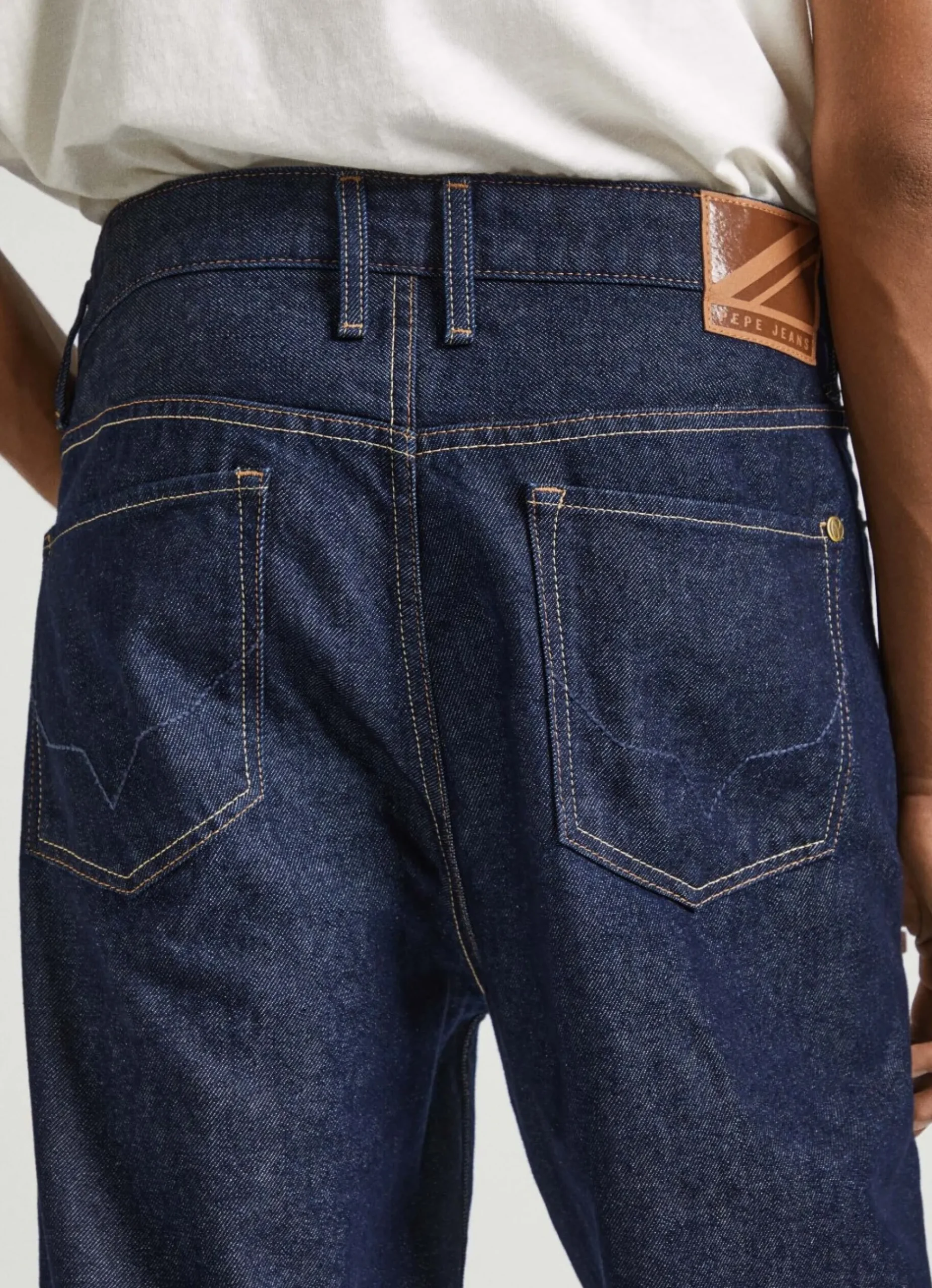 Homem Pepe Jeans Trends>Jeans Nils Raw Fit Loose Drop