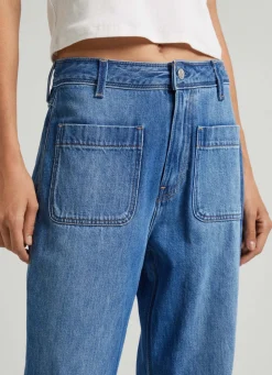 Mulher Pepe Jeans Flare E Boot Cut><noscript><img width=