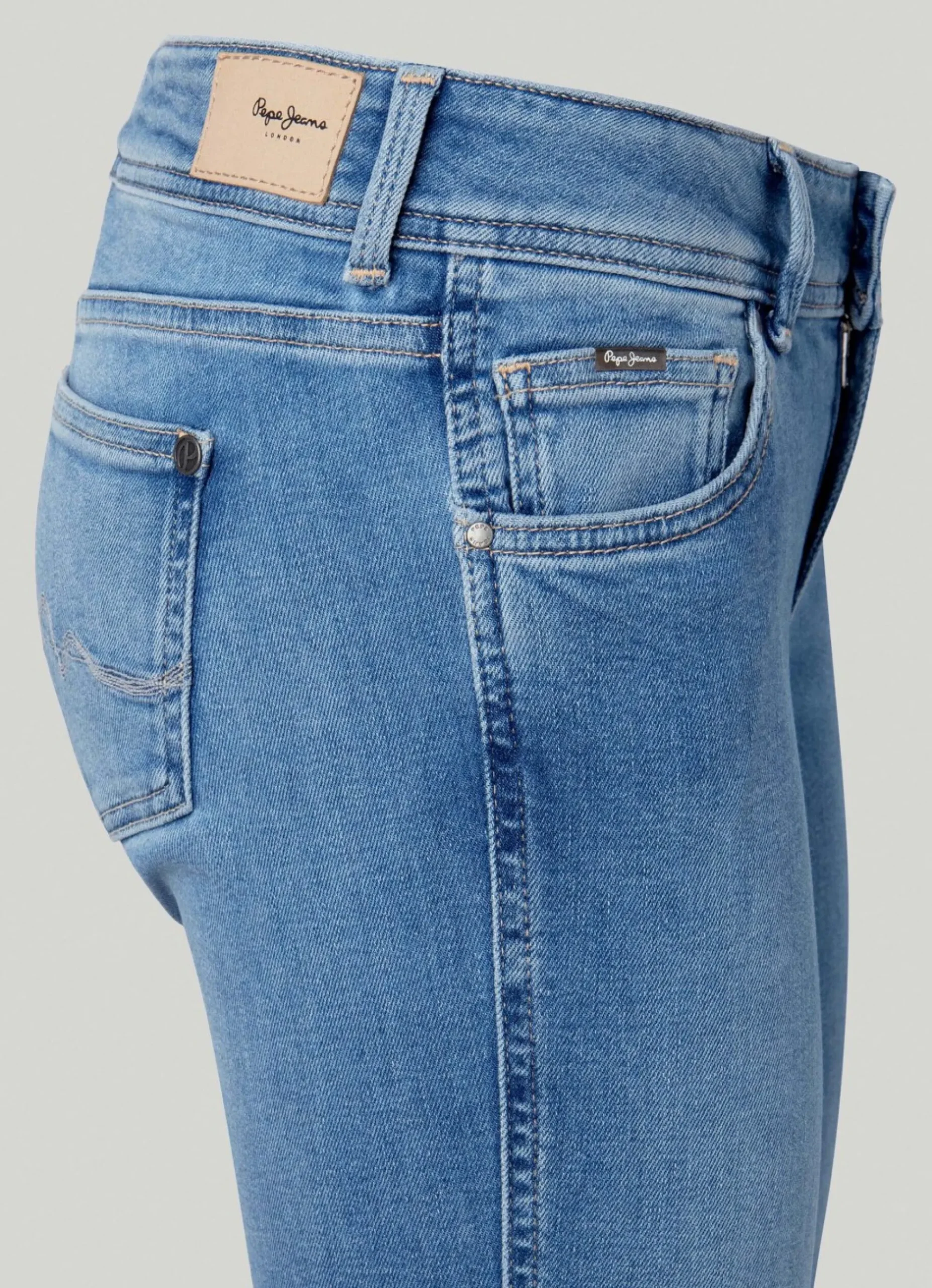 Mulher Pepe Jeans Flare E Boot Cut>Jeans Pimlic Regular Fit Mid Rise