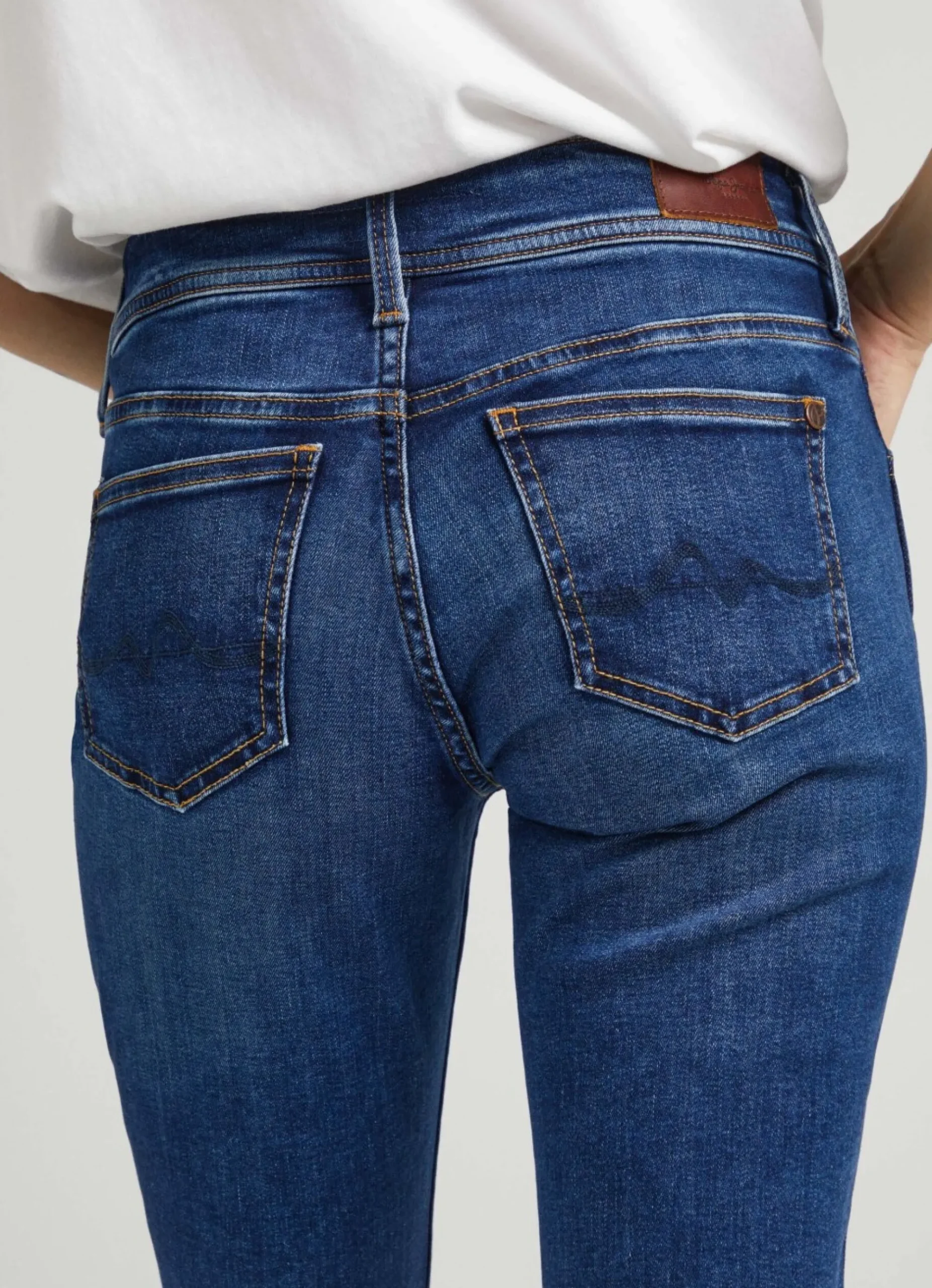 Mulher Pepe Jeans Flare E Boot Cut>Jeans Pimlico Regular Fit Mid Rise
