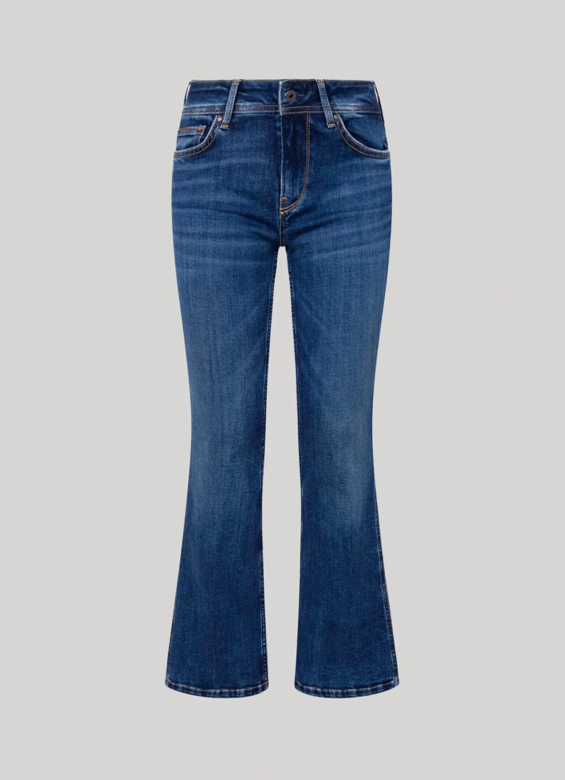 Mulher Pepe Jeans Flare E Boot Cut>Jeans Pimlico Regular Fit Mid Rise