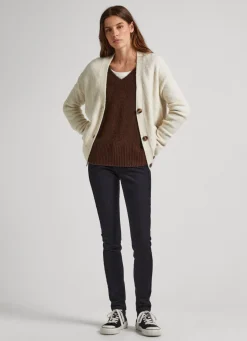 Mulher Pepe Jeans Skinny>Jeans Pixie Skinny Fit Mid-Rise