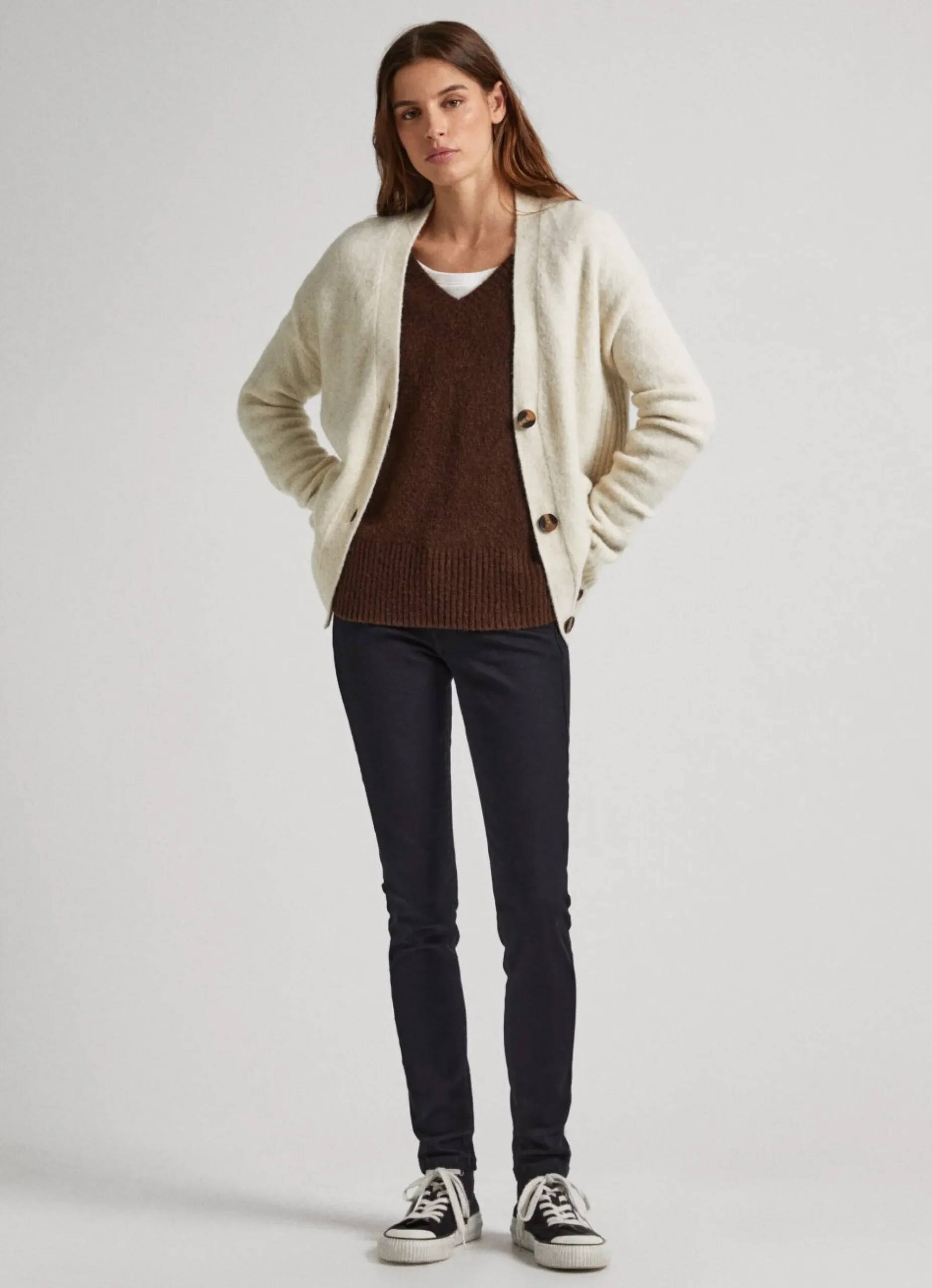 Mulher Pepe Jeans Skinny>Jeans Pixie Skinny Fit Mid-Rise