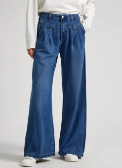 Mulher Pepe Jeans Trends>Jeans Quinn Relaxed Fit Mid-Rise