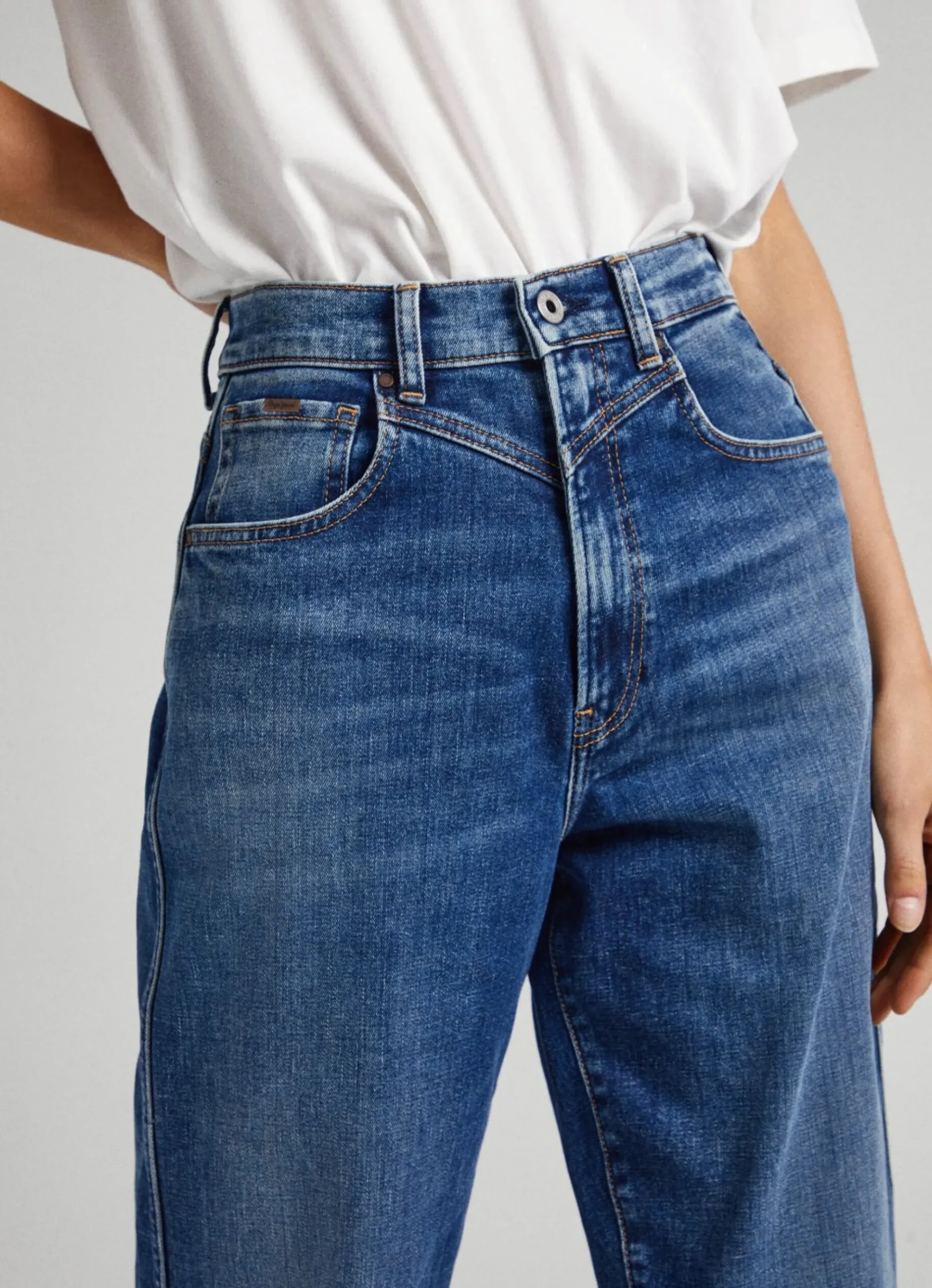 Mulher Pepe Jeans Trends>Jeans Rachel Balloon Fit High-Rise