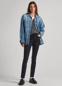 Mulher Pepe Jeans Skinny>Jeans Regent Skinny Fit High-Rise