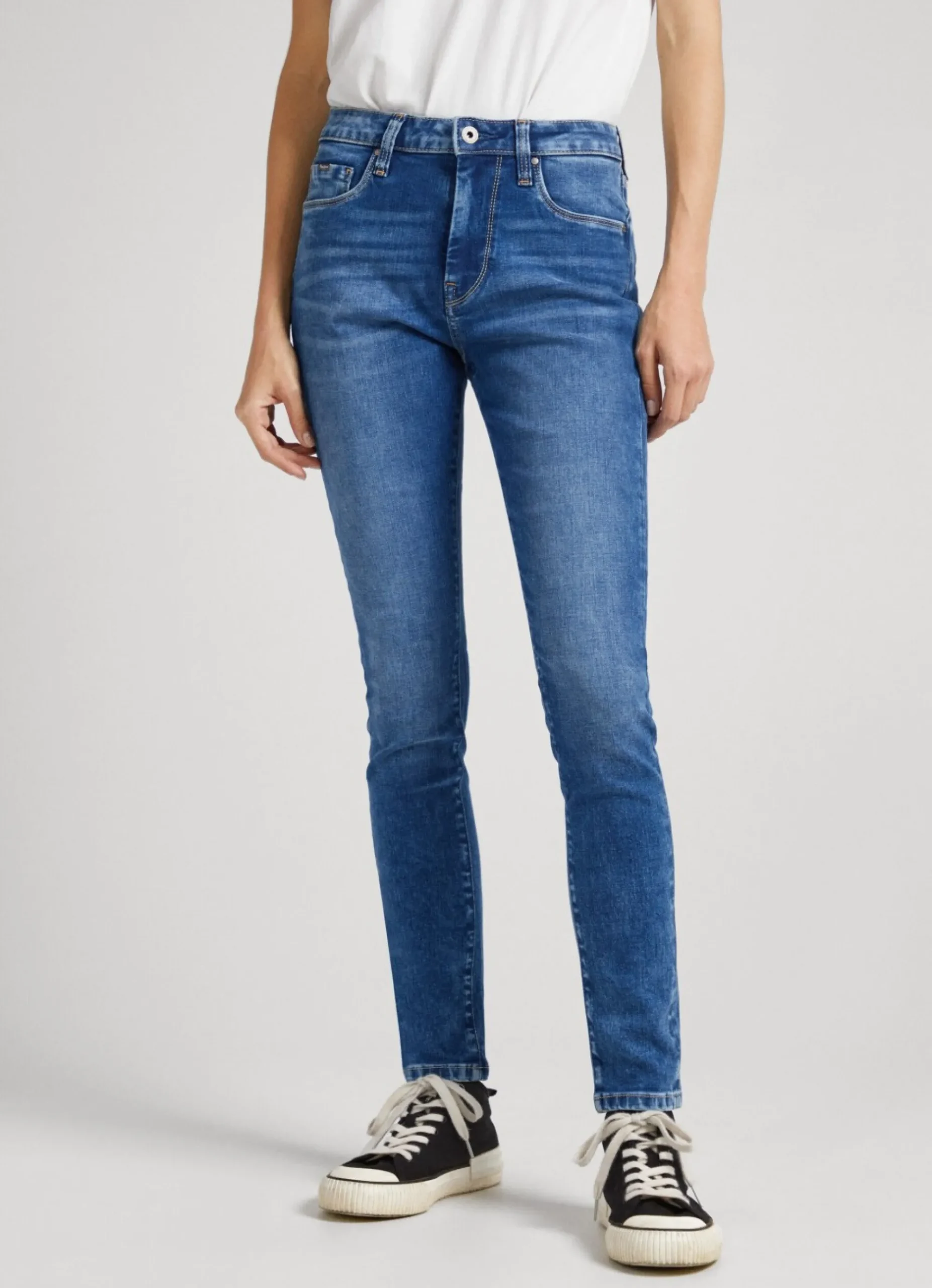 Mulher Pepe Jeans Skinny>Jeans Regent Skinny Fit High-Rise